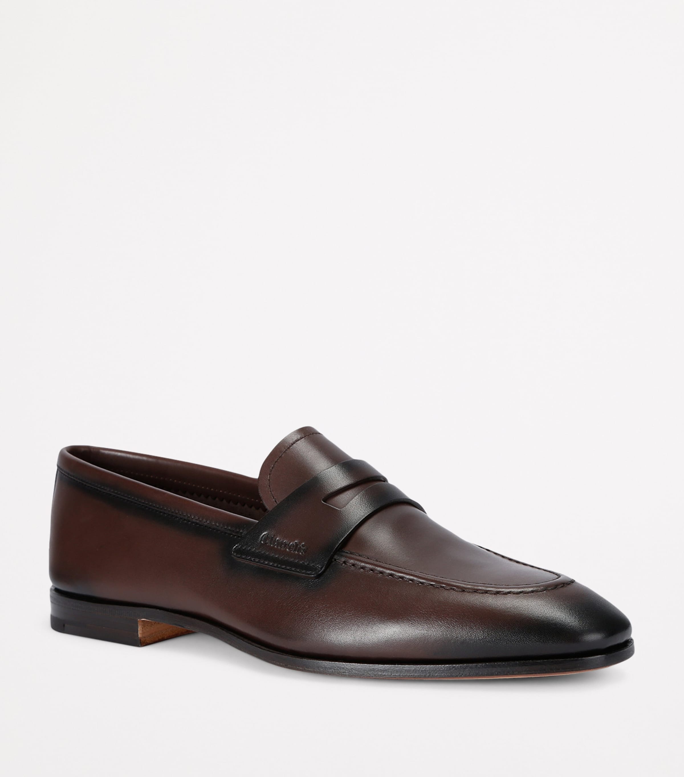Church's Brown Leather Maesteg Loafers | Harrods US