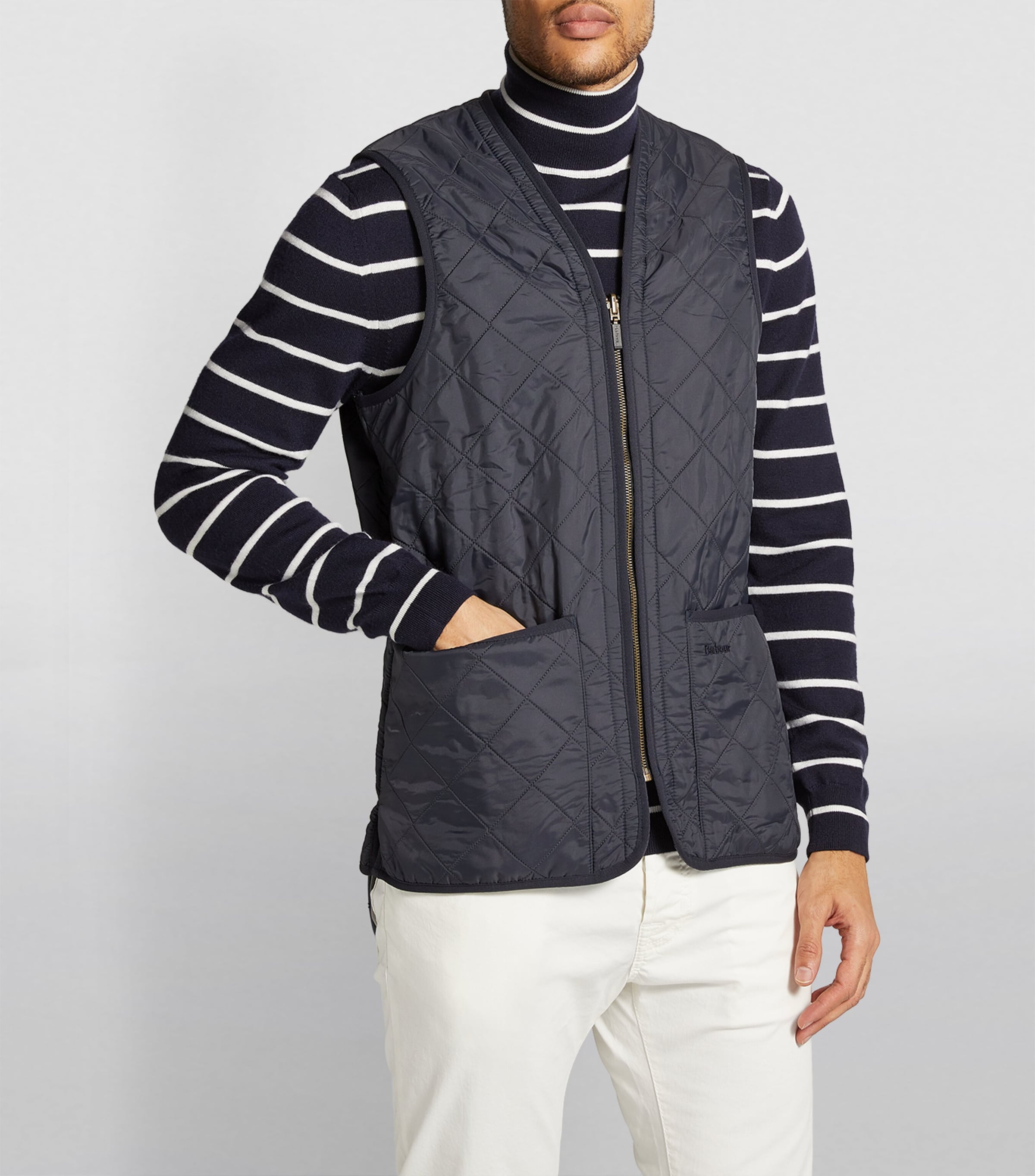 Polarquilt Zip-In Gilet Liner NAVY Image 12