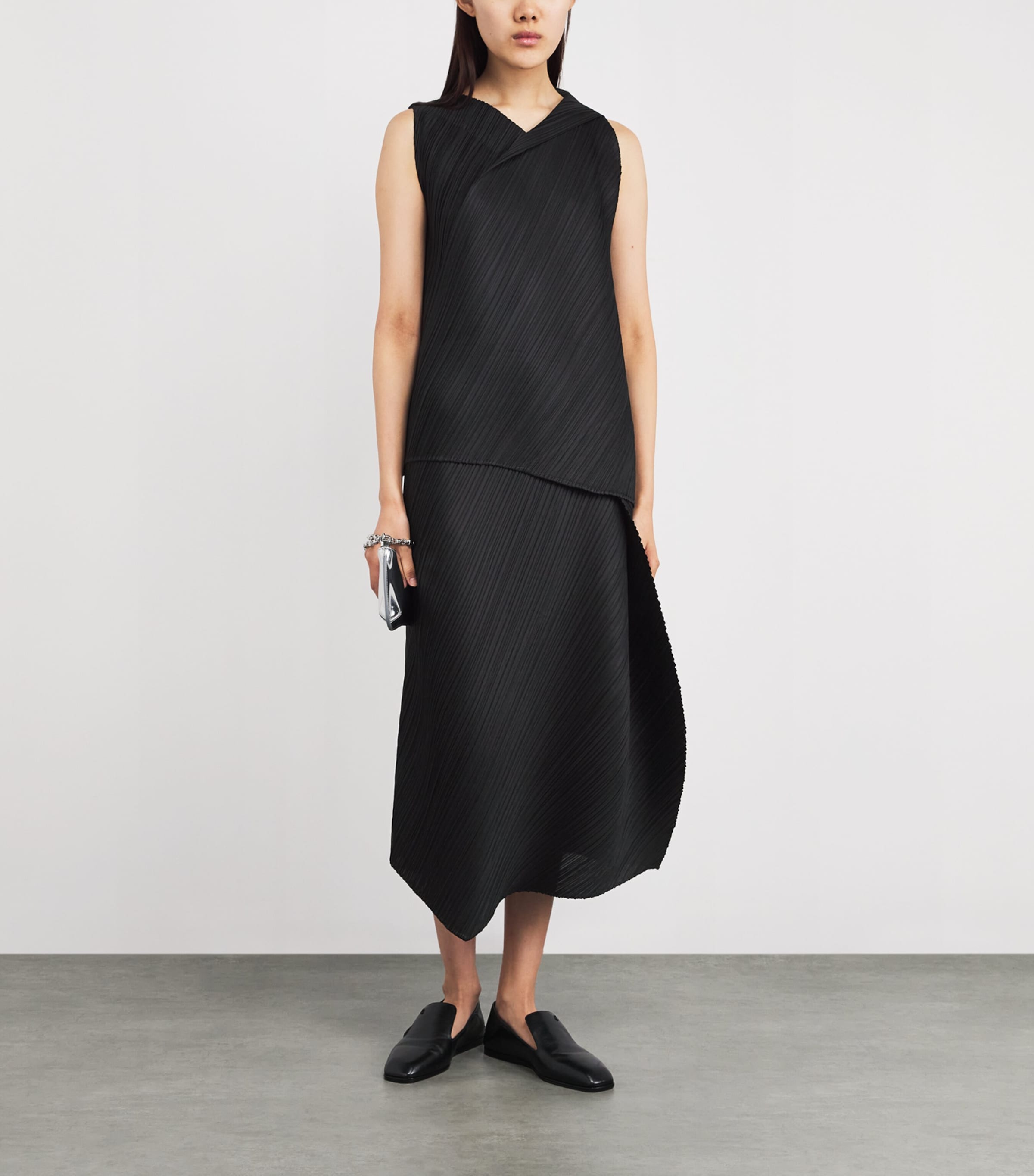 A-Line Swing Top BLACK Image 2