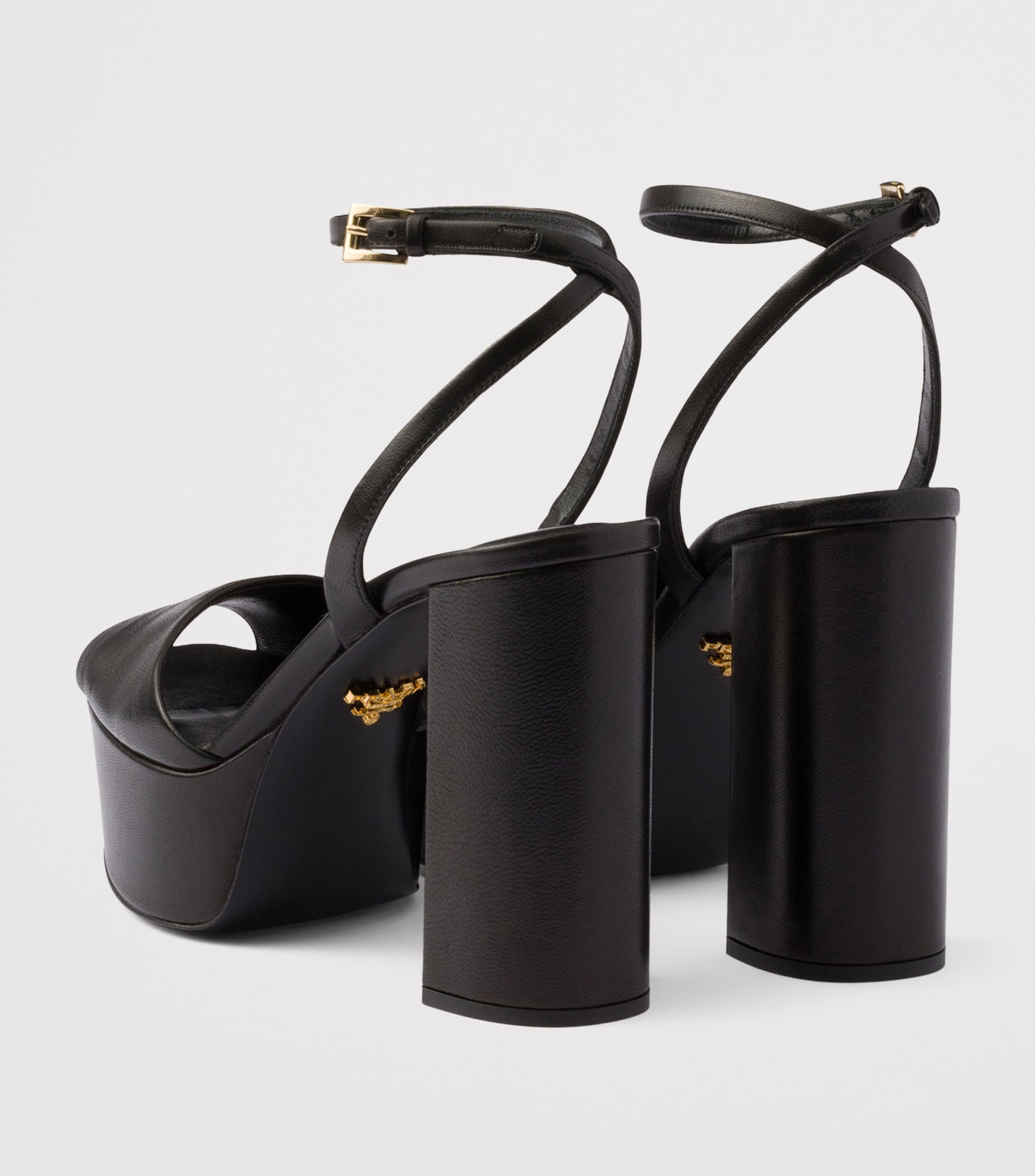 Nappa Leather Platform Sandals 115 F0002 Image 4