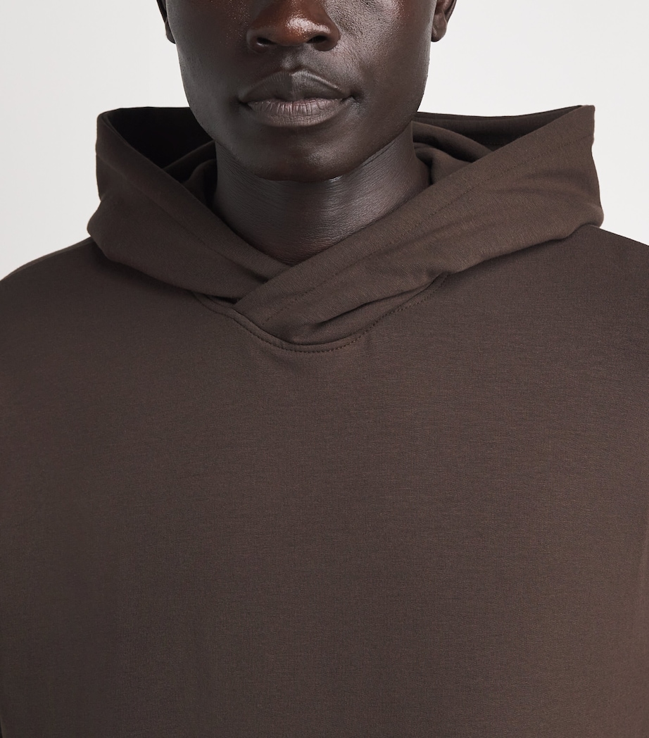 Homebody Mens Snuggle Hoodie Coffee Bean Image 3