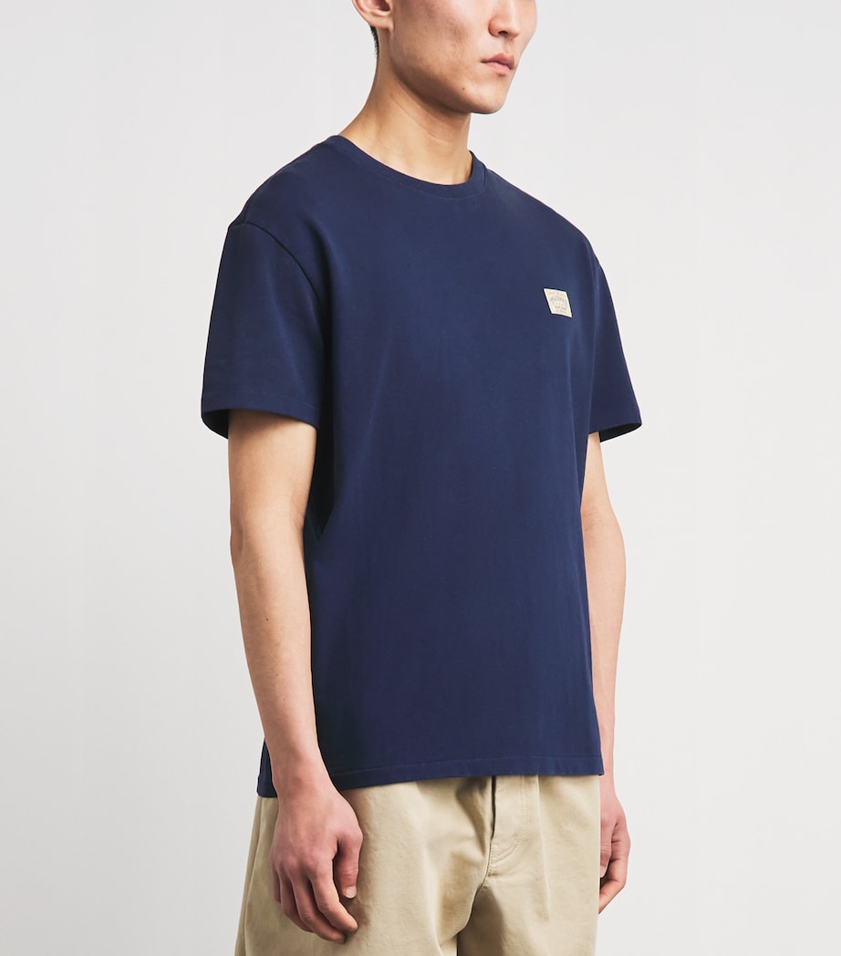 Polo Ralph Lauren Mens Country Patch T-Shirt Navy Image 4