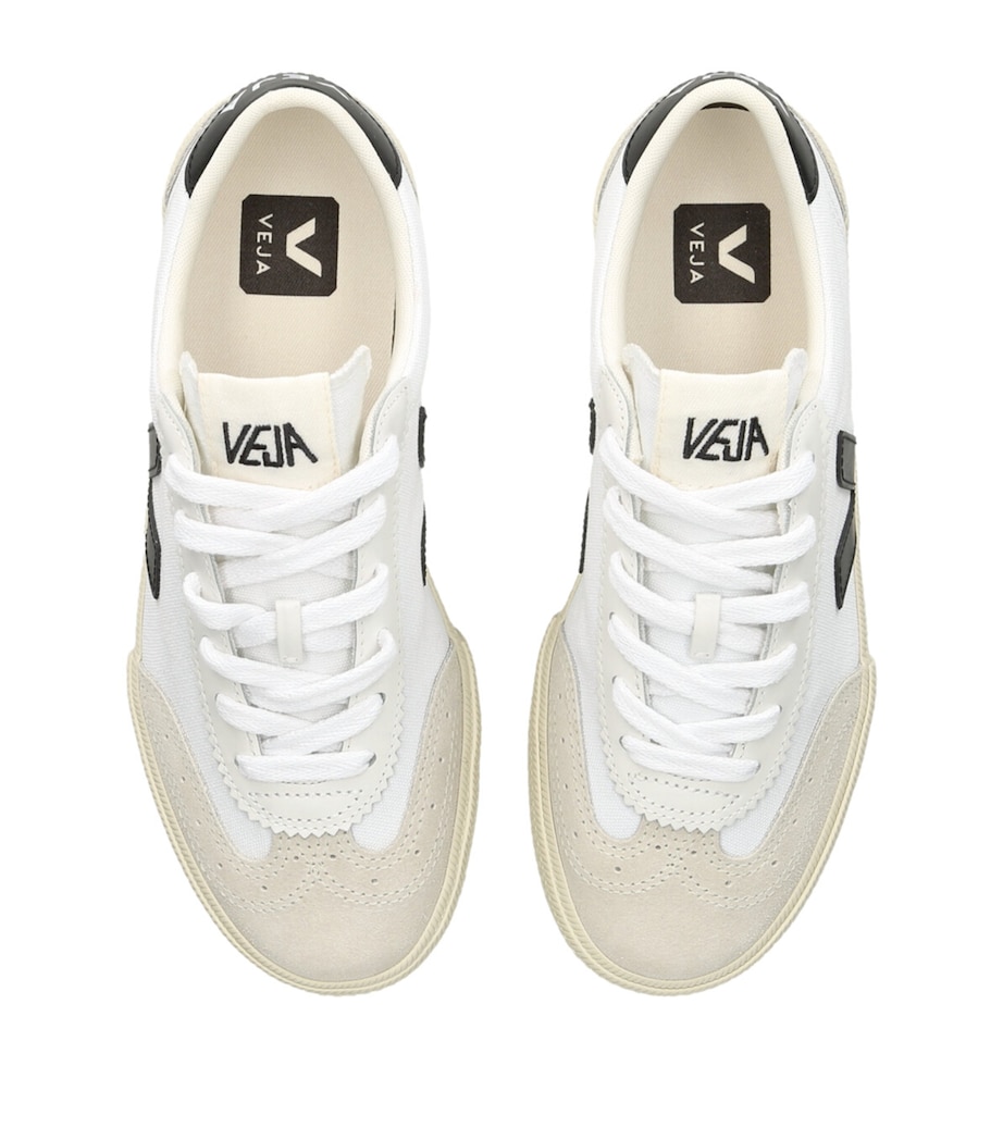 Veja Canvas Volley Sneakers White/blk Image 4