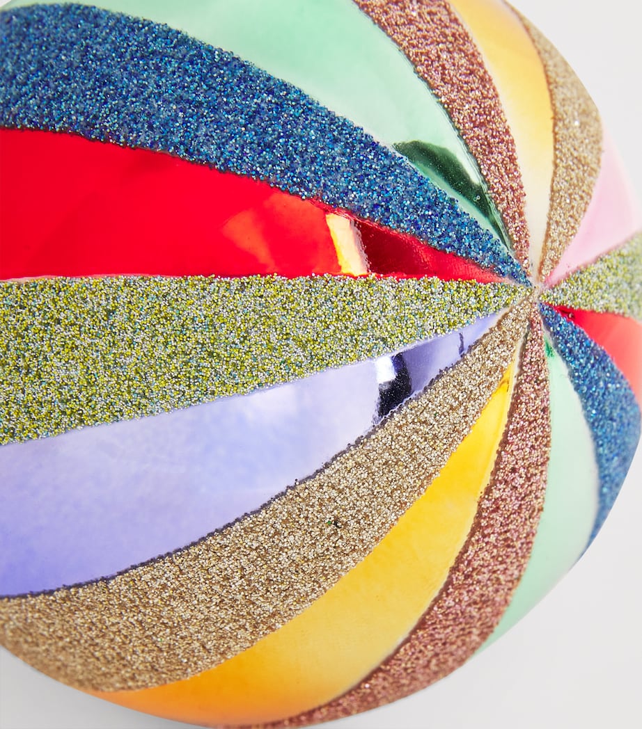 Glass Stripe Bauble MULTI Image 2