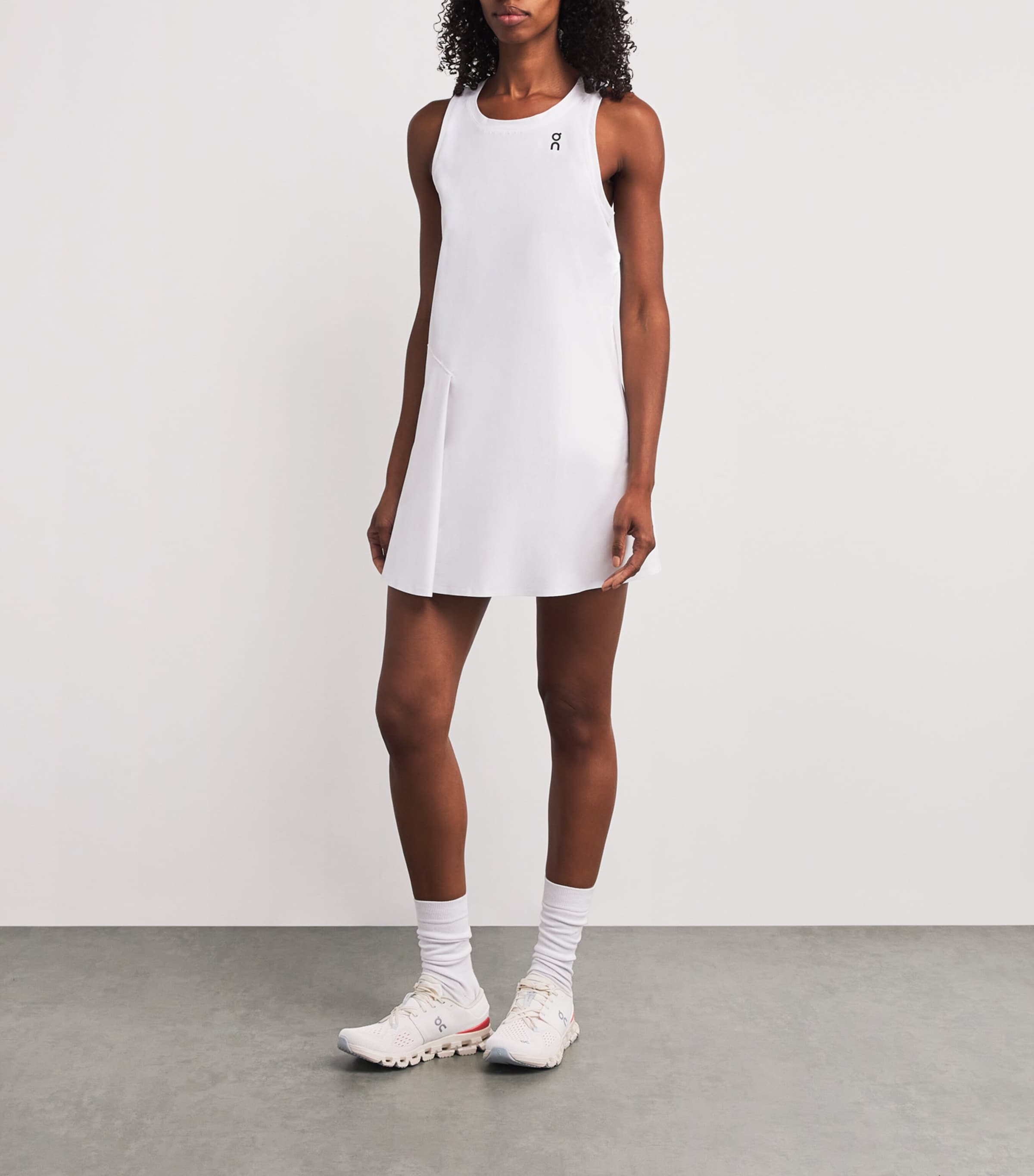 Court Mini Dress WHITE Image 2