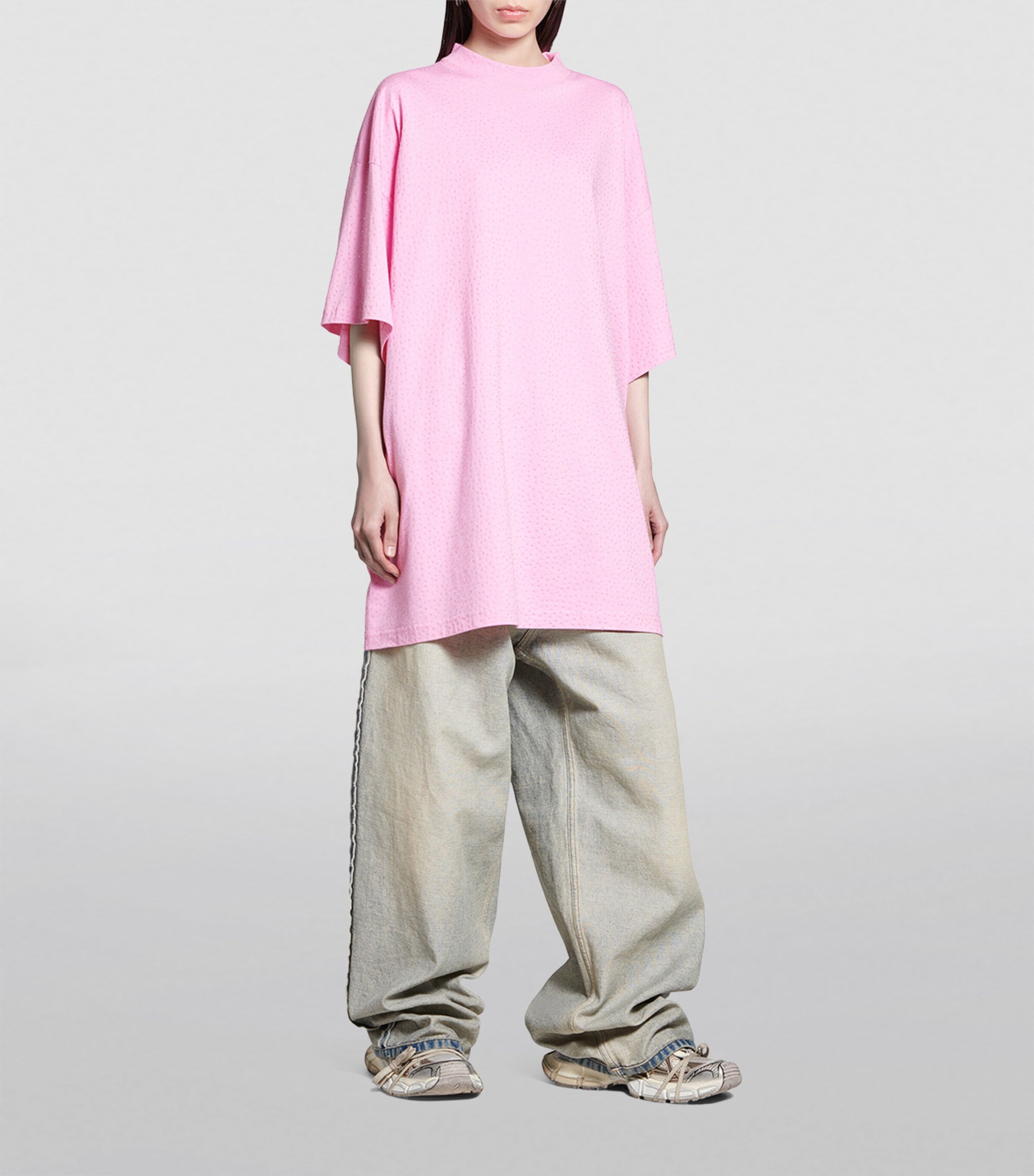 Balenciaga Beige 3XL Lace-Up Sneakers | Harrods US