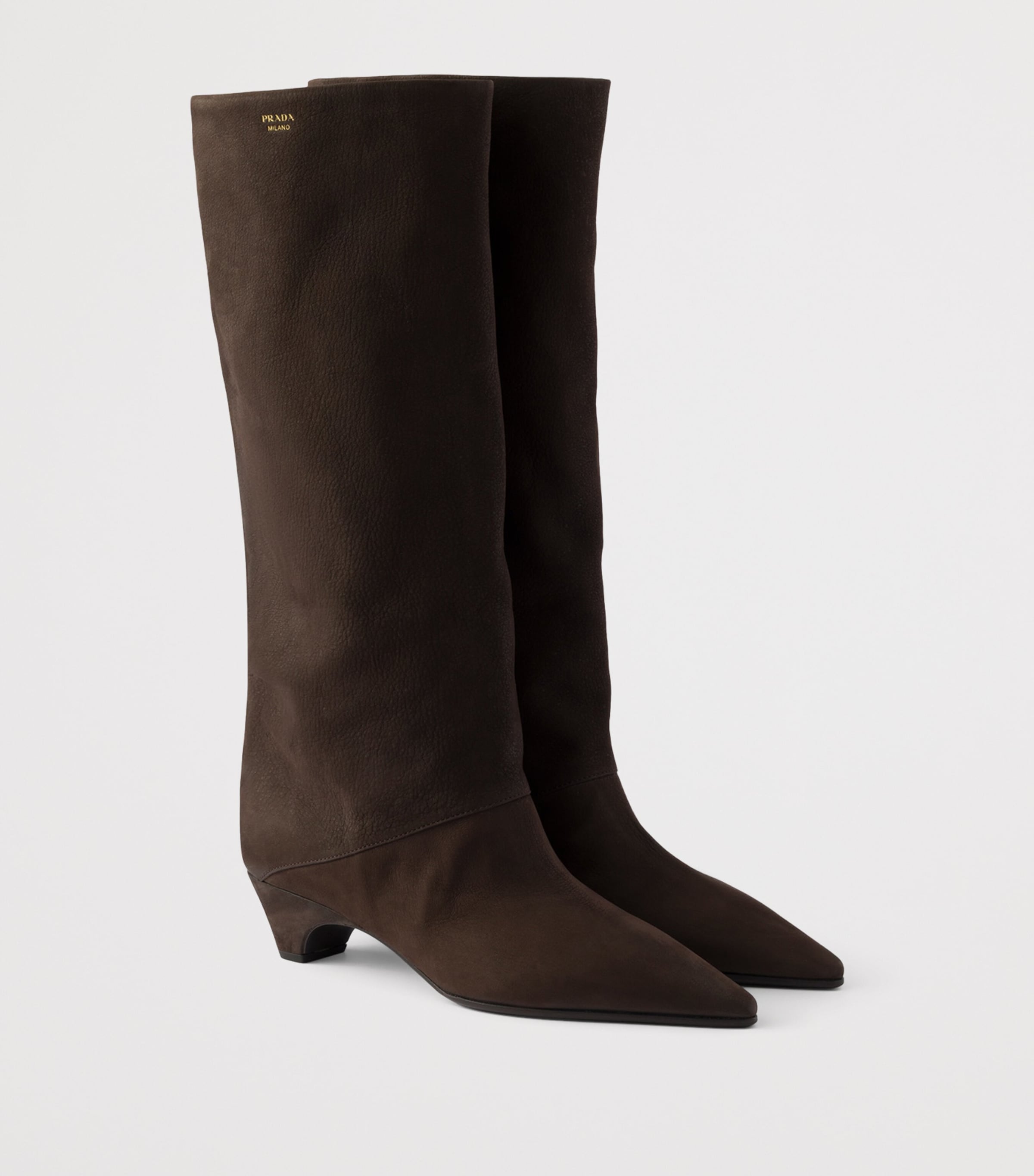 Suede Heeled Boots 40 F0003 Image 2