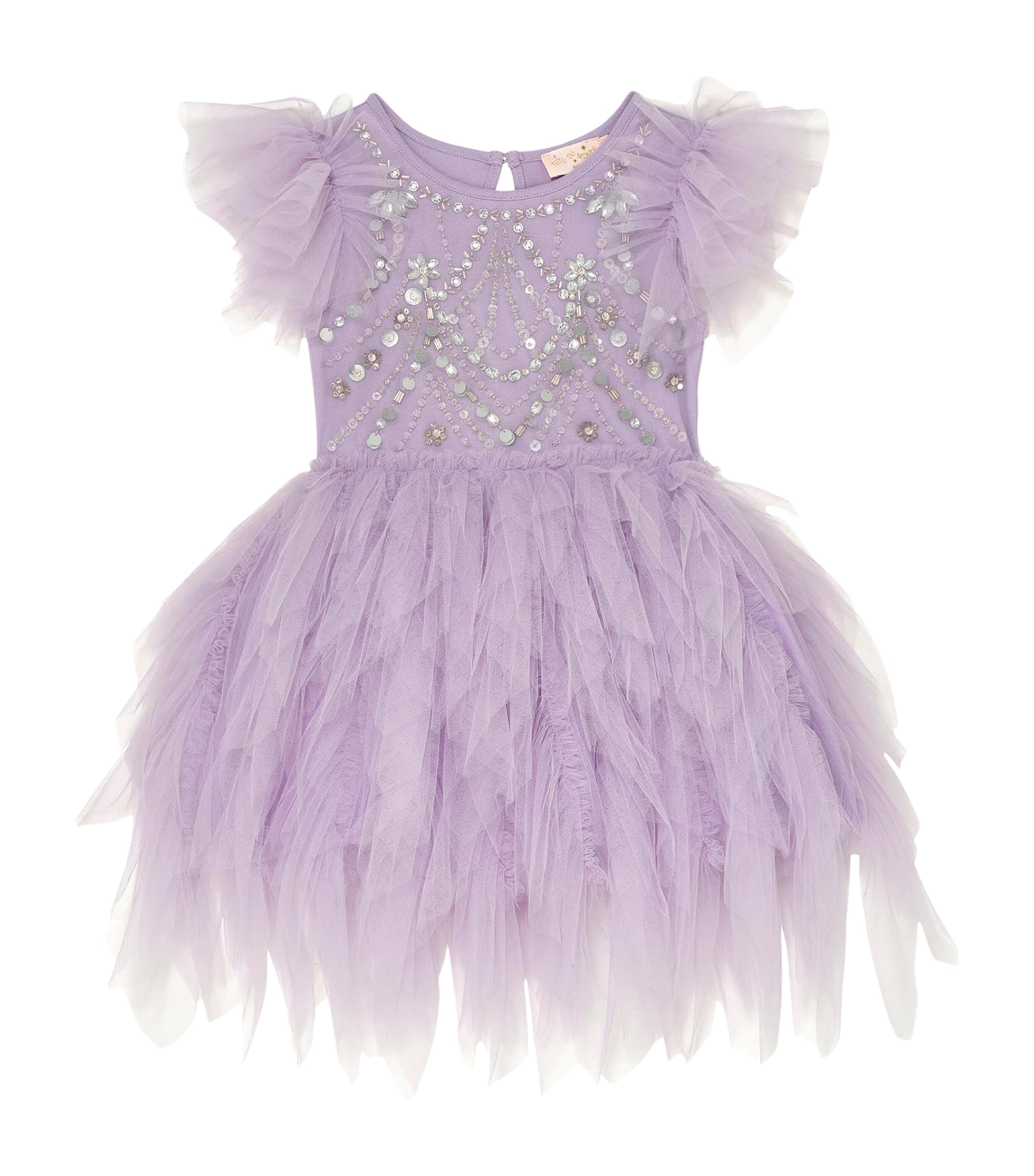Tutu Du Monde Kids' Tulle Hall Of Mirrors Dress In Purple
