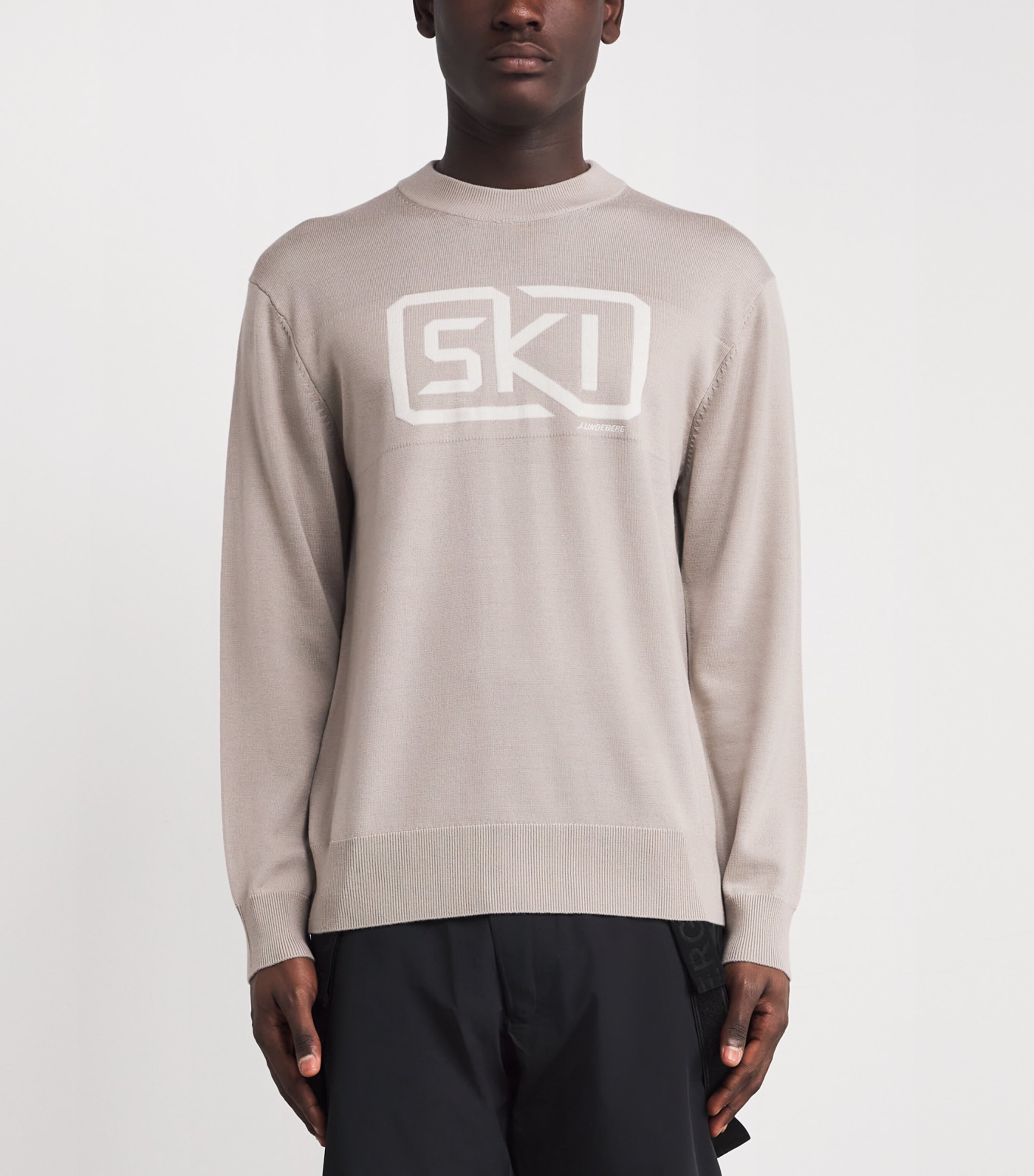 Wool Jacquard William Sweater MOONBEAMU029 Image 3