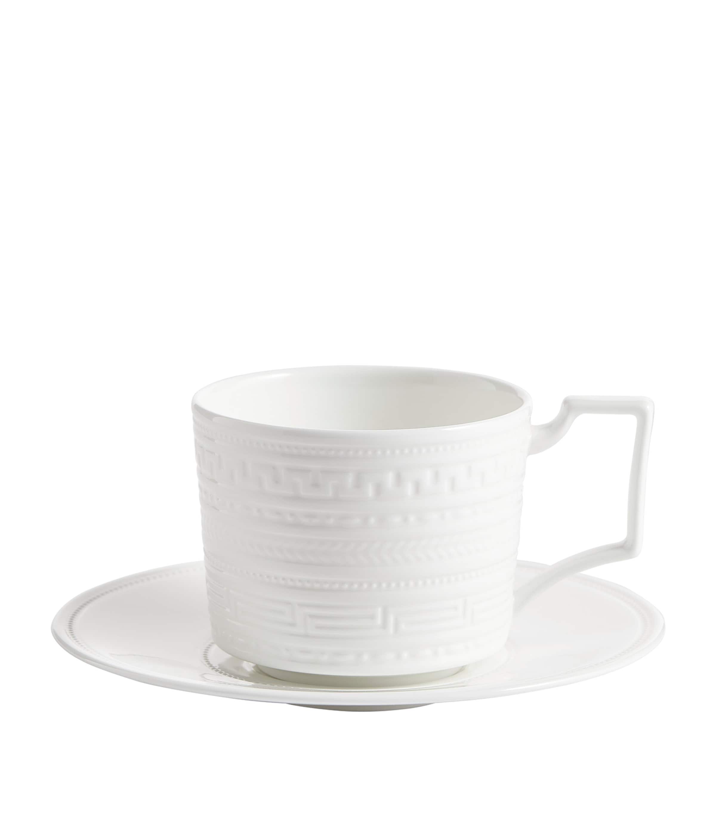 Wedgwood Intaglio Teacup and Saucer | Dining | Tableware | Tea Cups & Saucers | Designers | Wedgwood