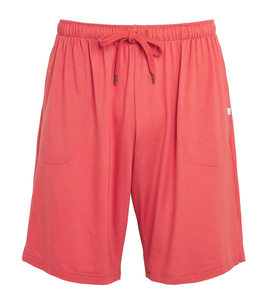 Micromodal Lounge Shorts 020 RED Image 1