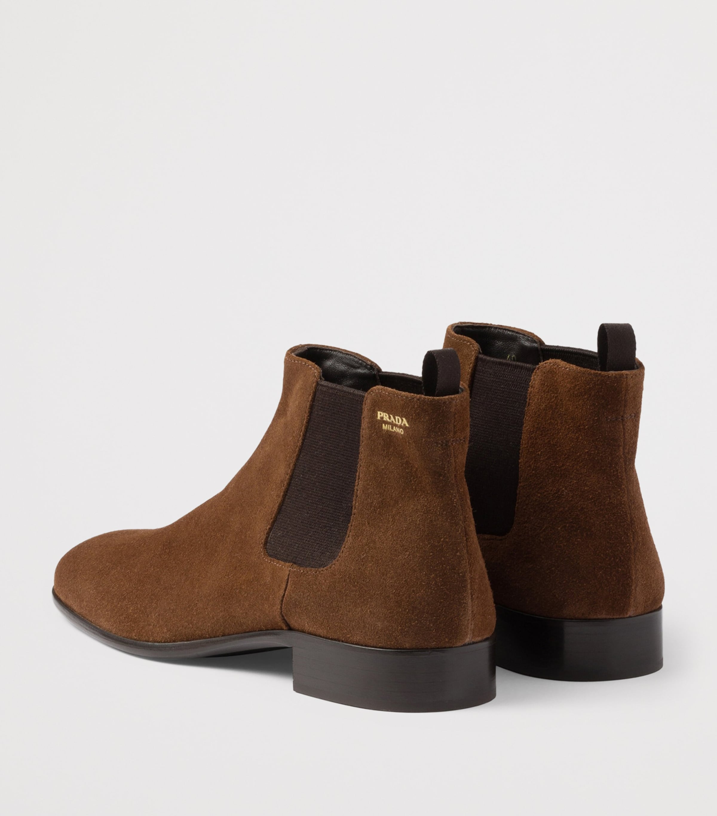 Suede Chelsea Boots F0324 Image 4