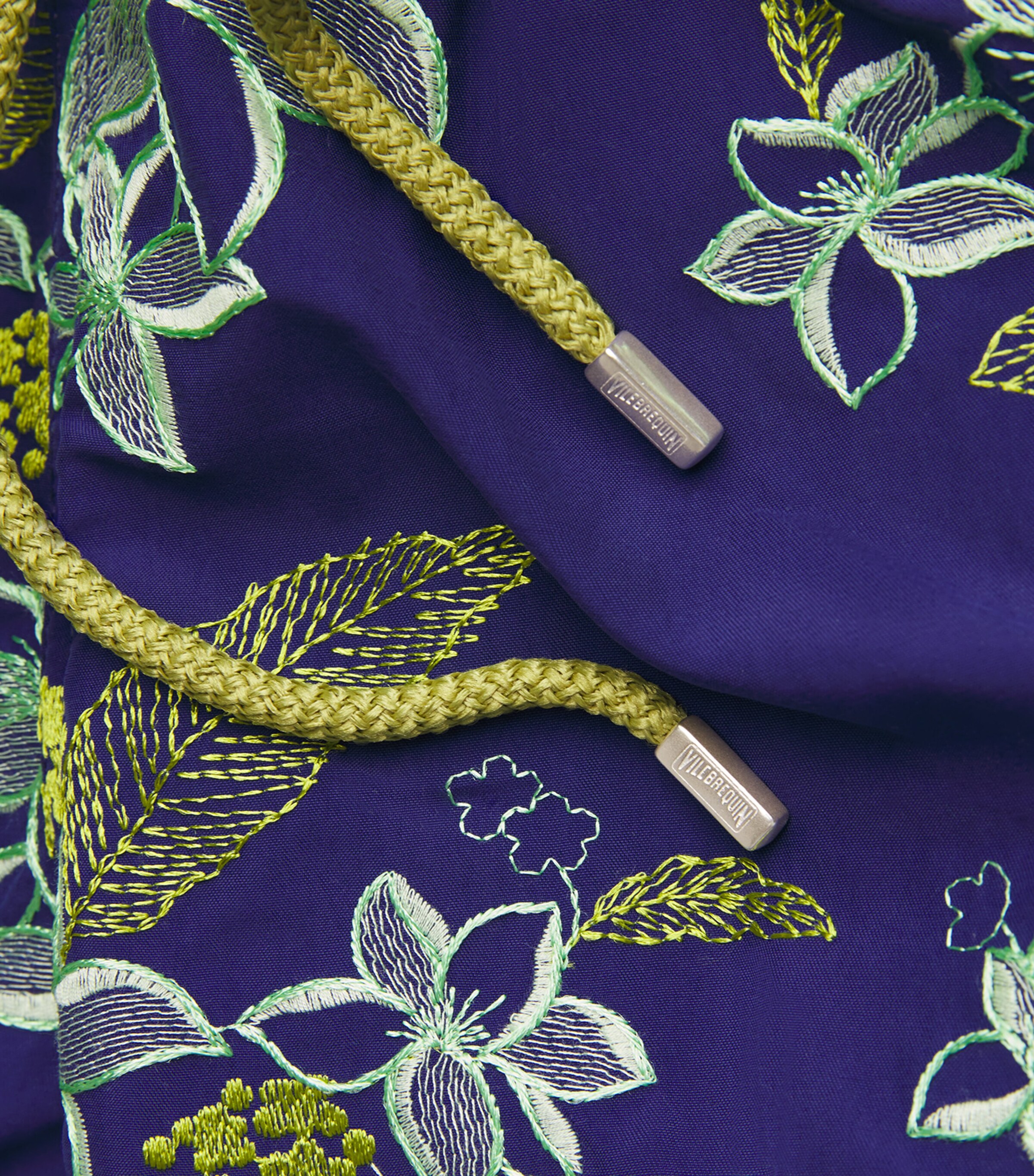 Flower Power Embroidery Mistral Swim Shorts 605 MIDNIGHT Image 5