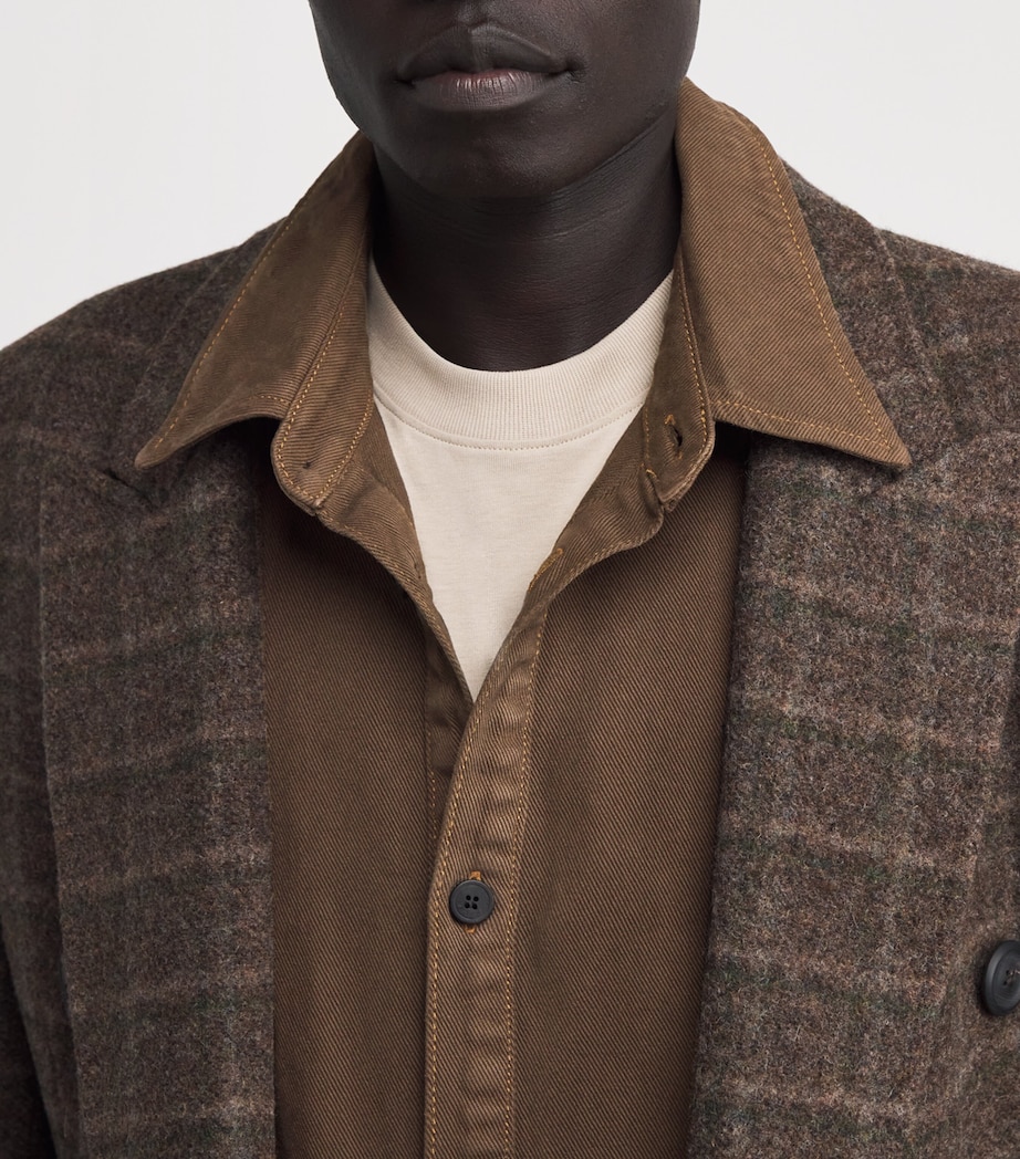 Denim Shirt BROWN Image 6