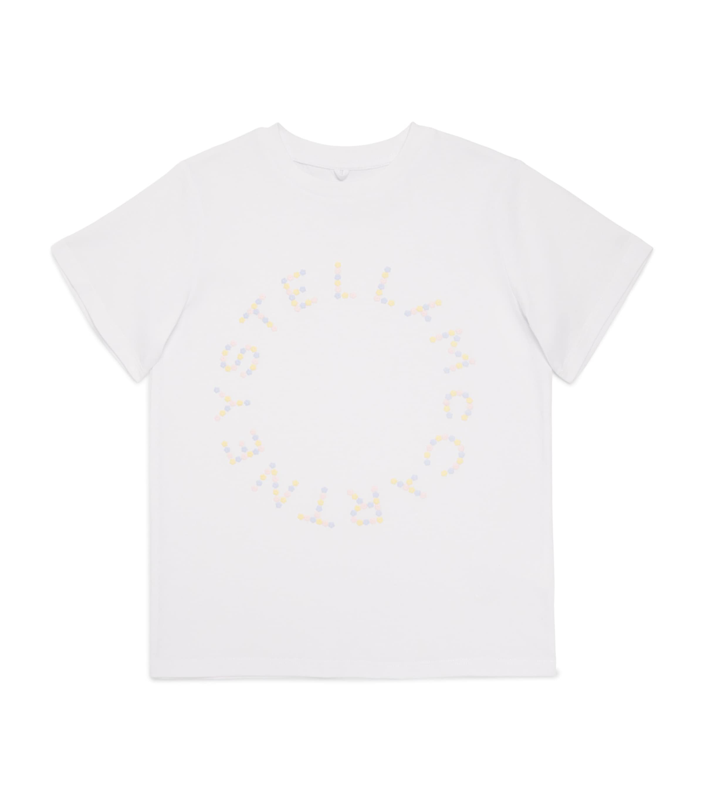 Stella McCartney Kids Organic Cotton Logo T-Shirt (2-14+ Years) Image 1