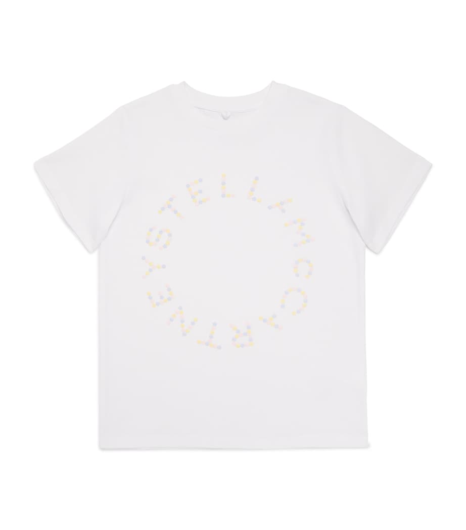 Stella McCartney Kids Organic Cotton Logo T-Shirt (2-14+ Years) Image 1