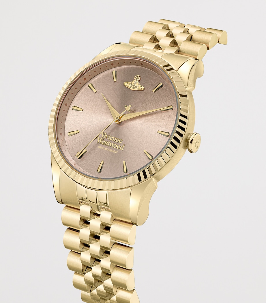 Stainless Steel The Seymour Watch 38mm GOLD PINK Image 6