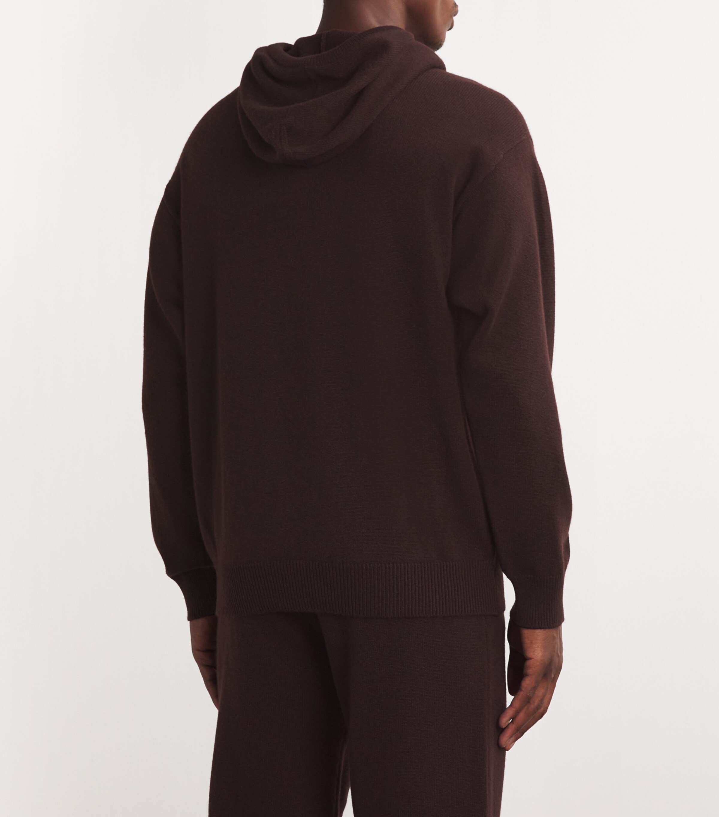 Cashmere Hoodie TRUFFLE Image 4
