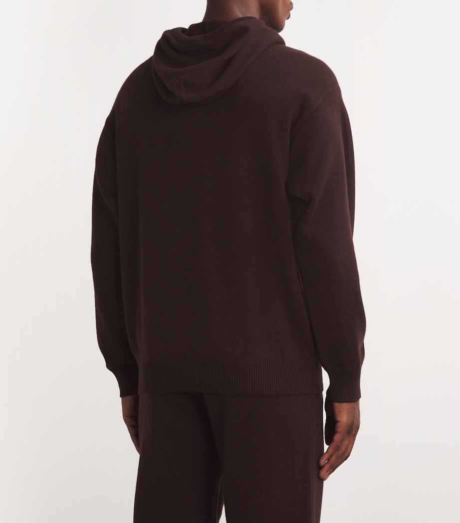 Cashmere Hoodie TRUFFLE Image 4