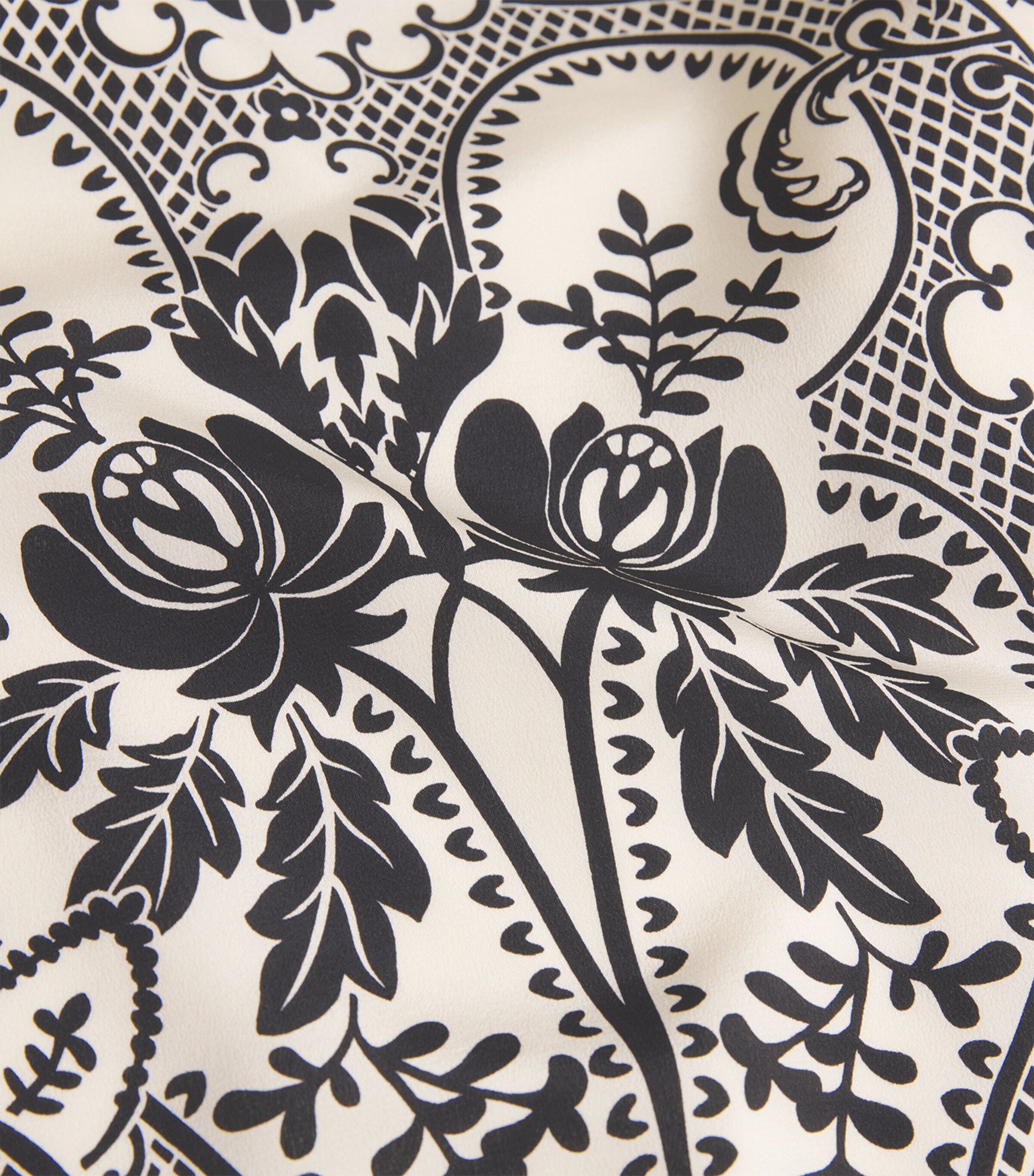 Stretch-Cotton Printed T-Shirt IVORY Image 5