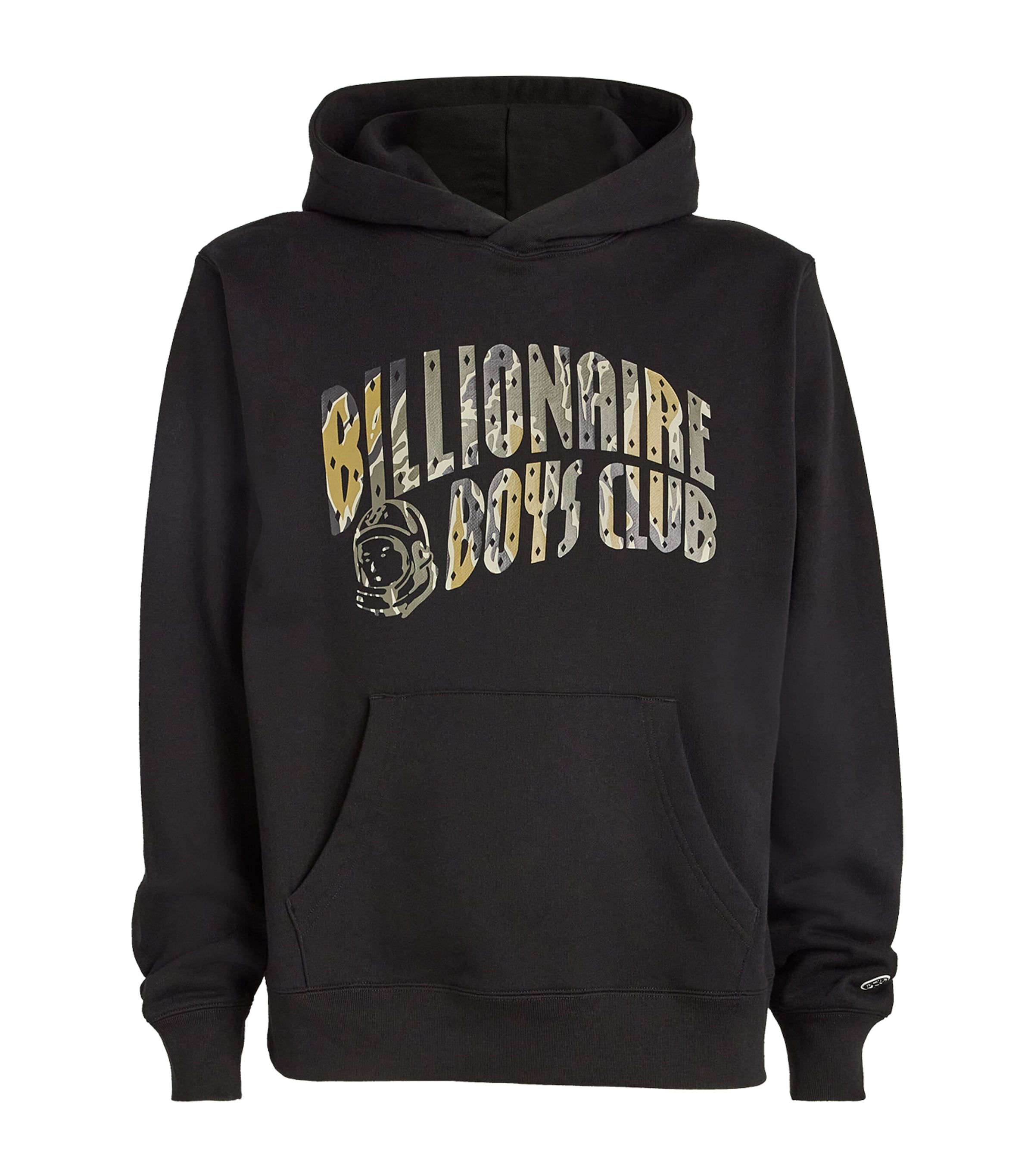 Shop Billionaire Boys Club Camouflage Arch Logo Hoodie In Black