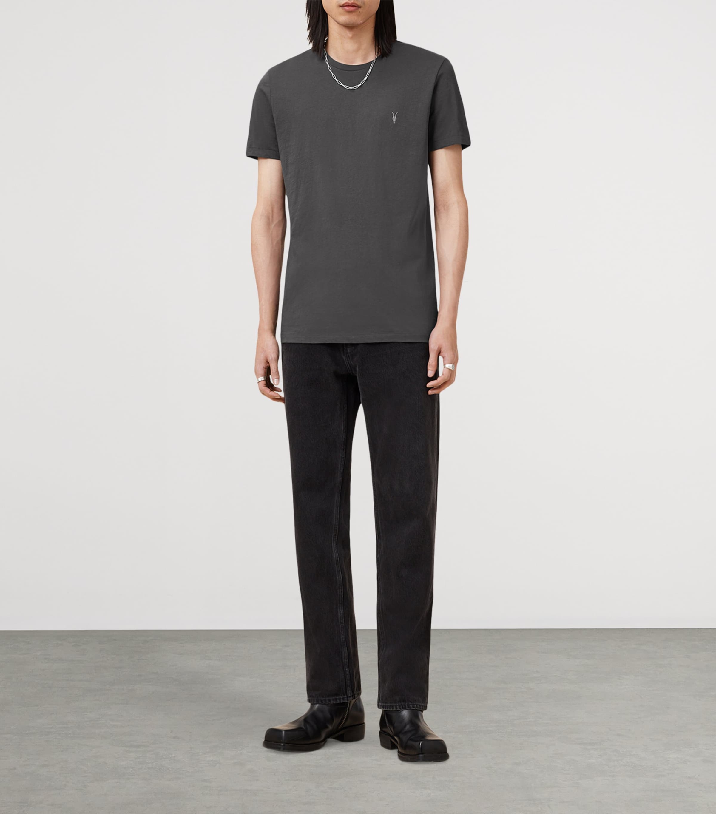 Organic Cotton Tonic T-Shirt CARTER GREY Image 2