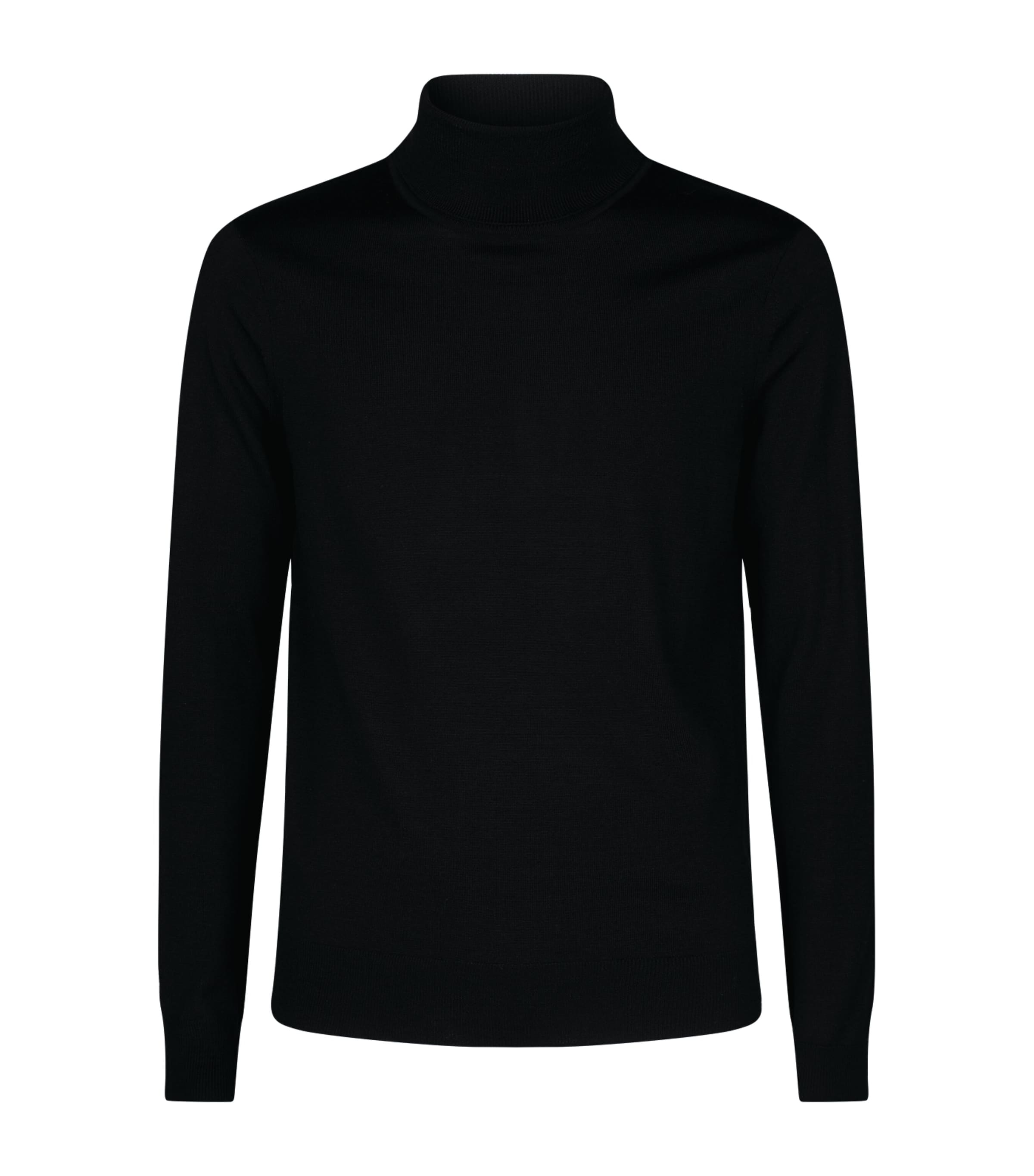 Wool Rollneck Sweater NOIR Image 2