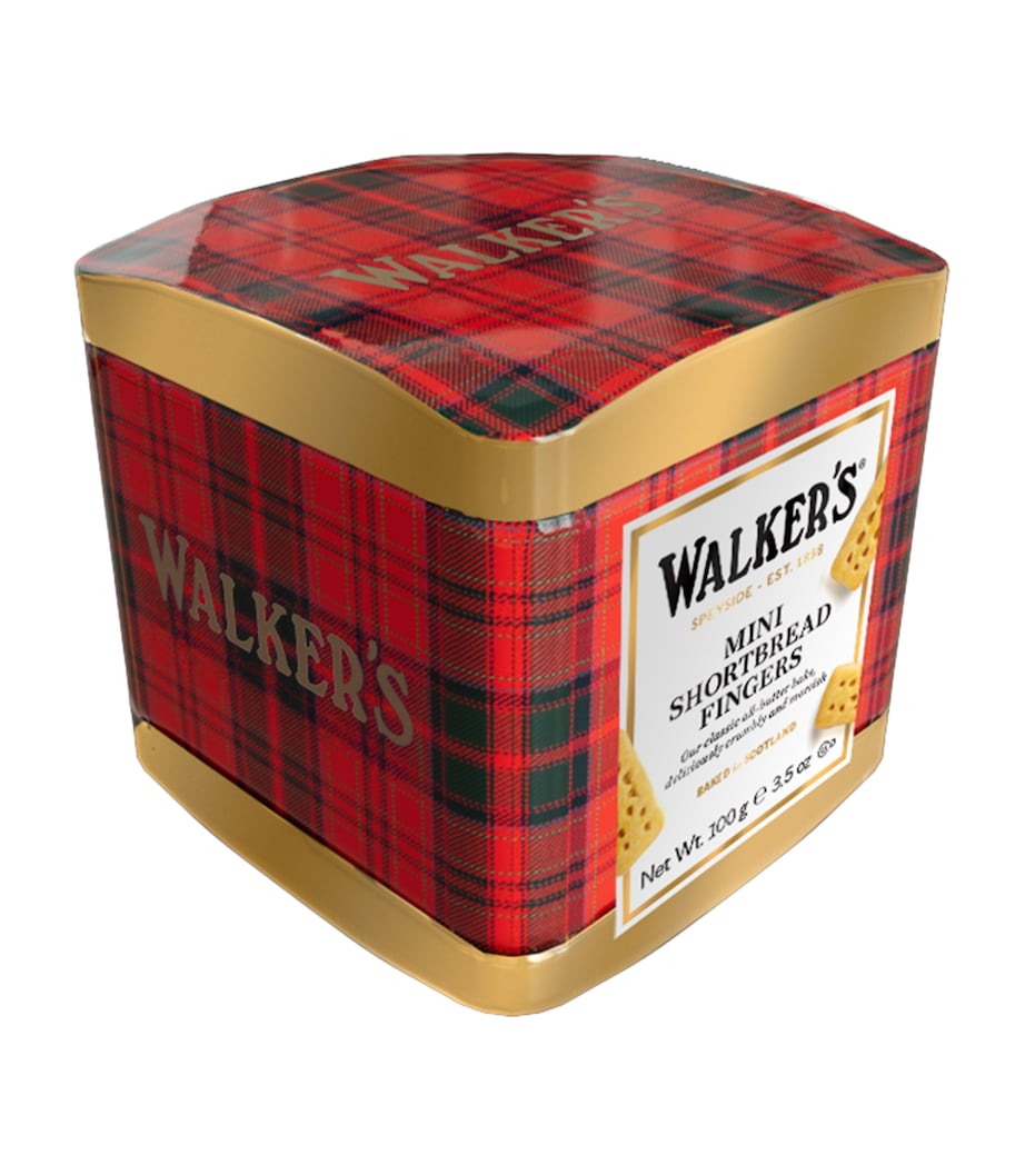 Walkers Mini Shortbread Fingers Tin (100g) Image 1