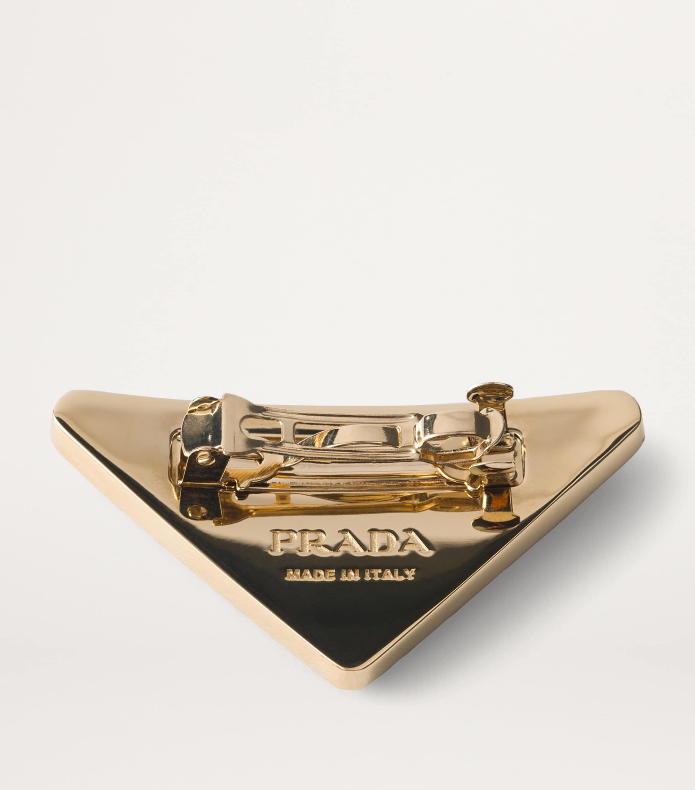 Triangle Logo Hair Clip F03U2 Image 3