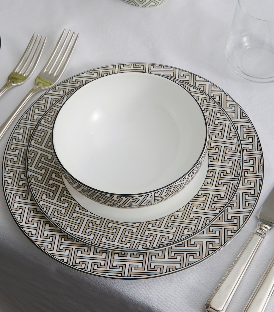 Maze Breakfast Bowl (15cm) TRUFFLE Image 2