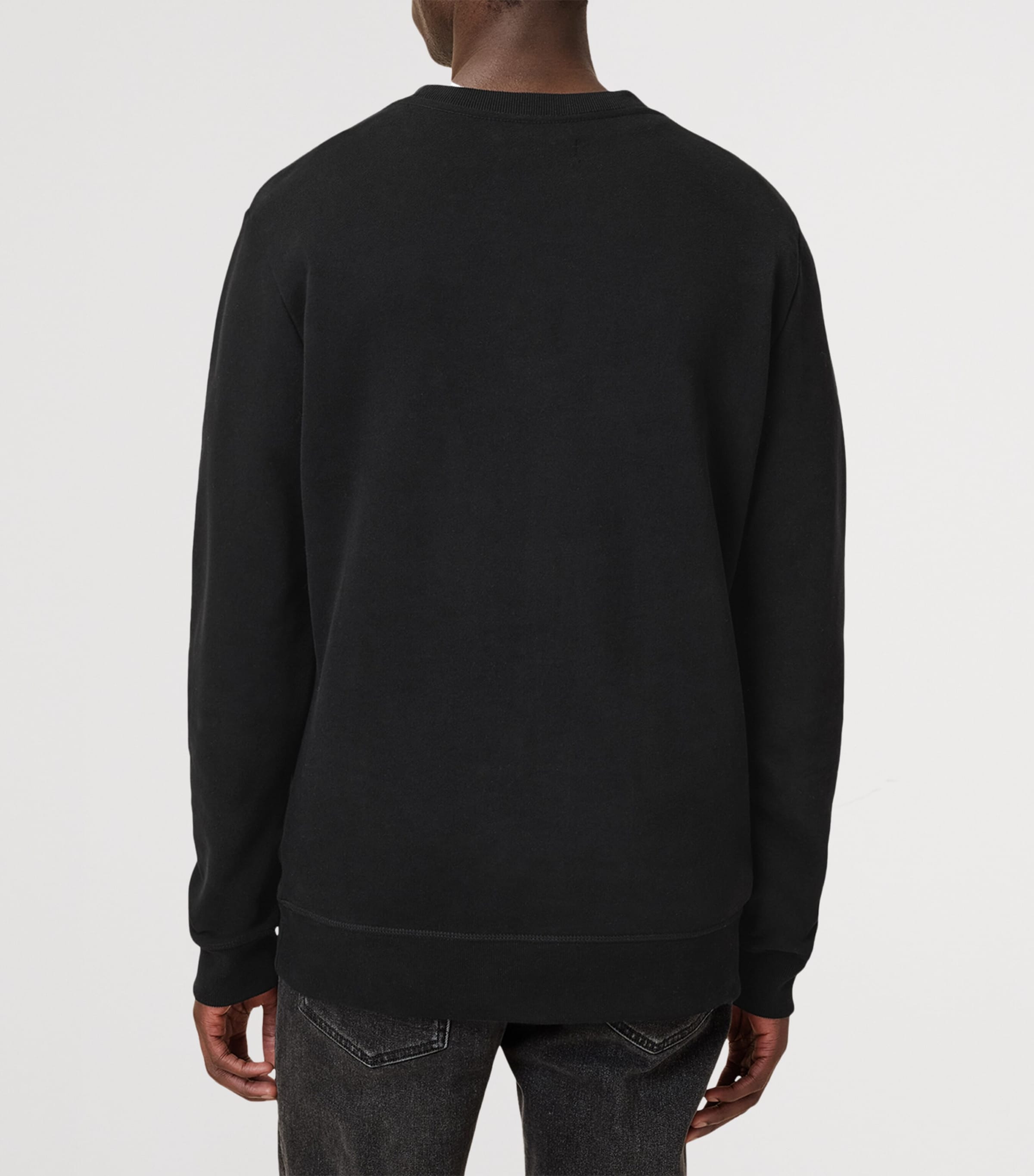 Organic Cotton Raven Sweatshirt BLACK Image 4