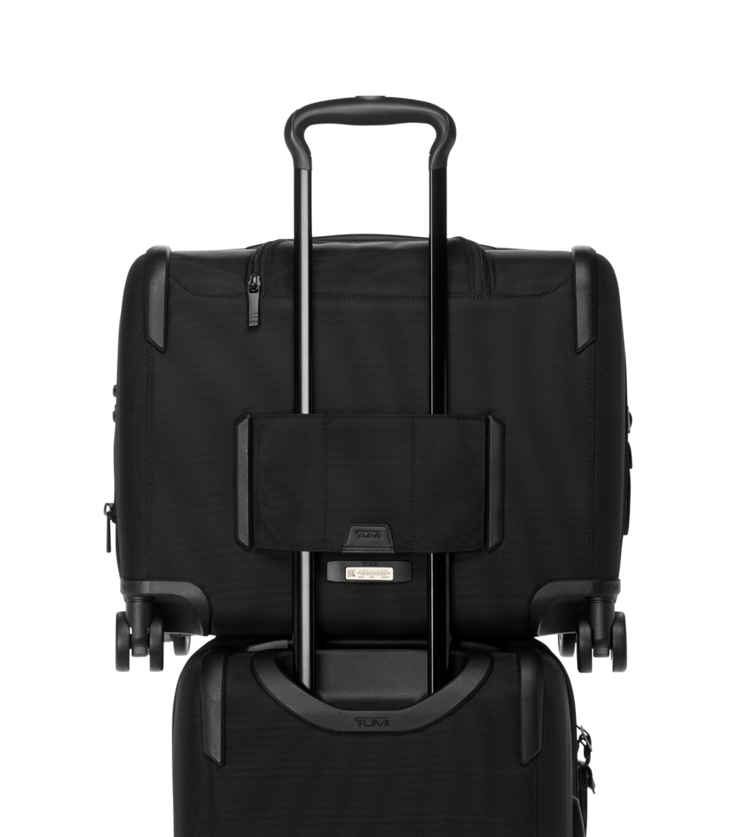 Tumi Alpha 4 Deluxe Laptop Expandable Wheeled Briefcase (45cm) Black Image 8