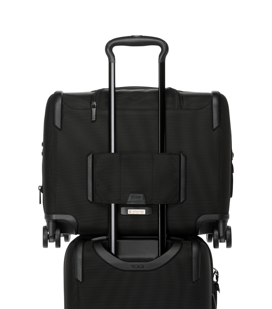 Tumi Alpha 4 Deluxe Laptop Expandable Wheeled Briefcase (45cm) Black Image 8