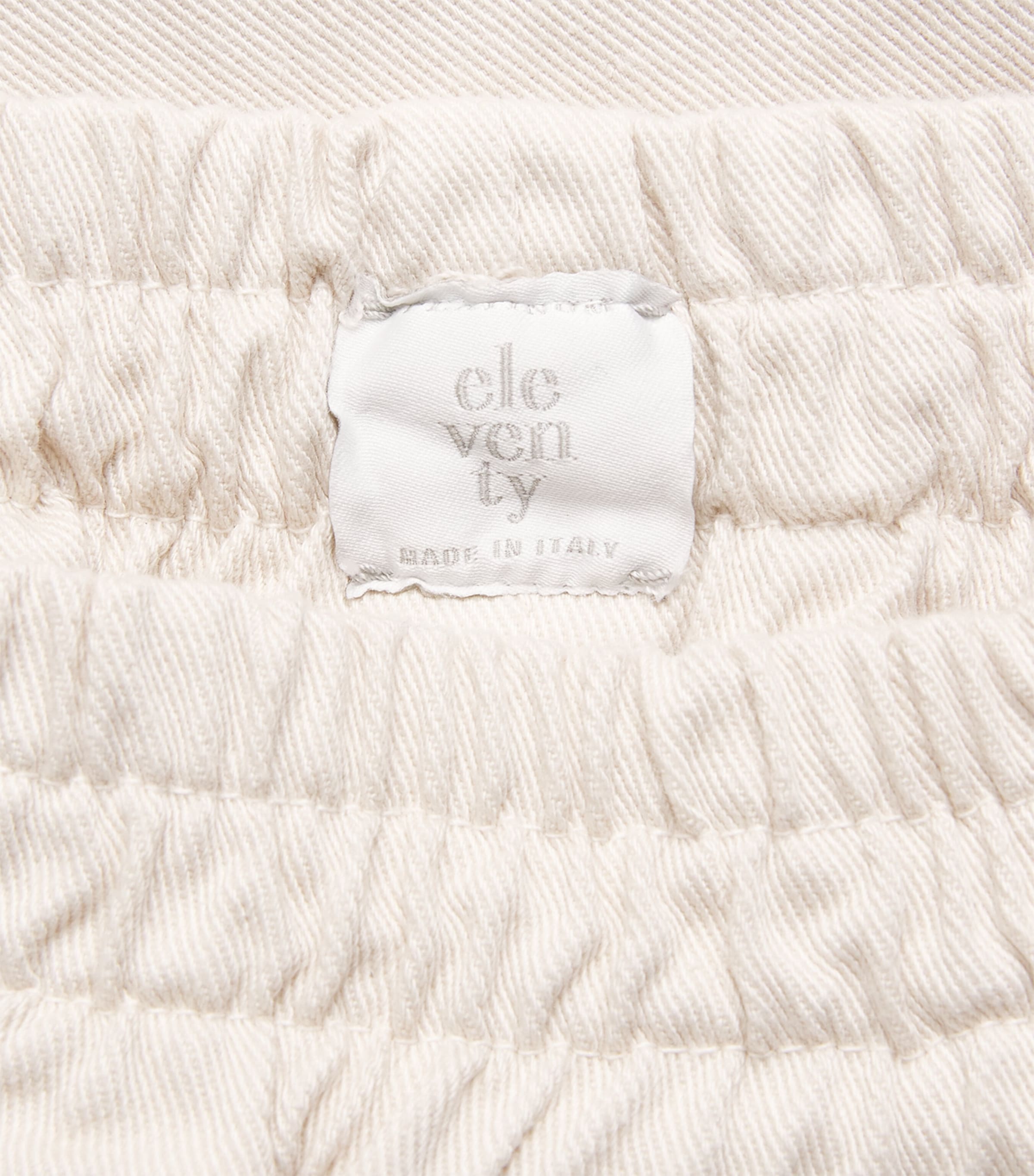 Stretch-Cotton Elasticated Trousers SABBIA Image 5