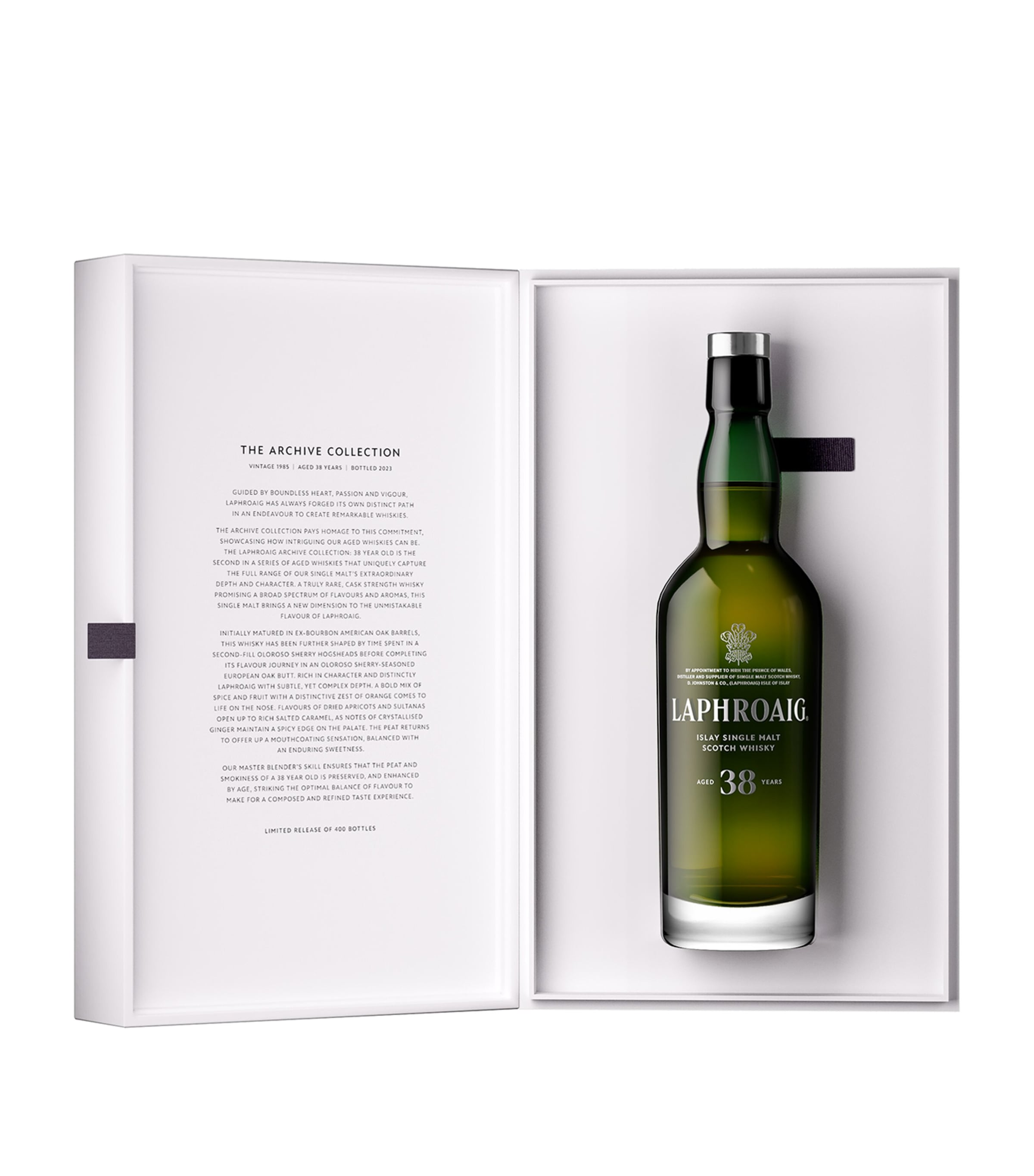 Laphroaig Archive 38-Year-Old Scotch Whisky (70cl) NO COLOUR Image 2