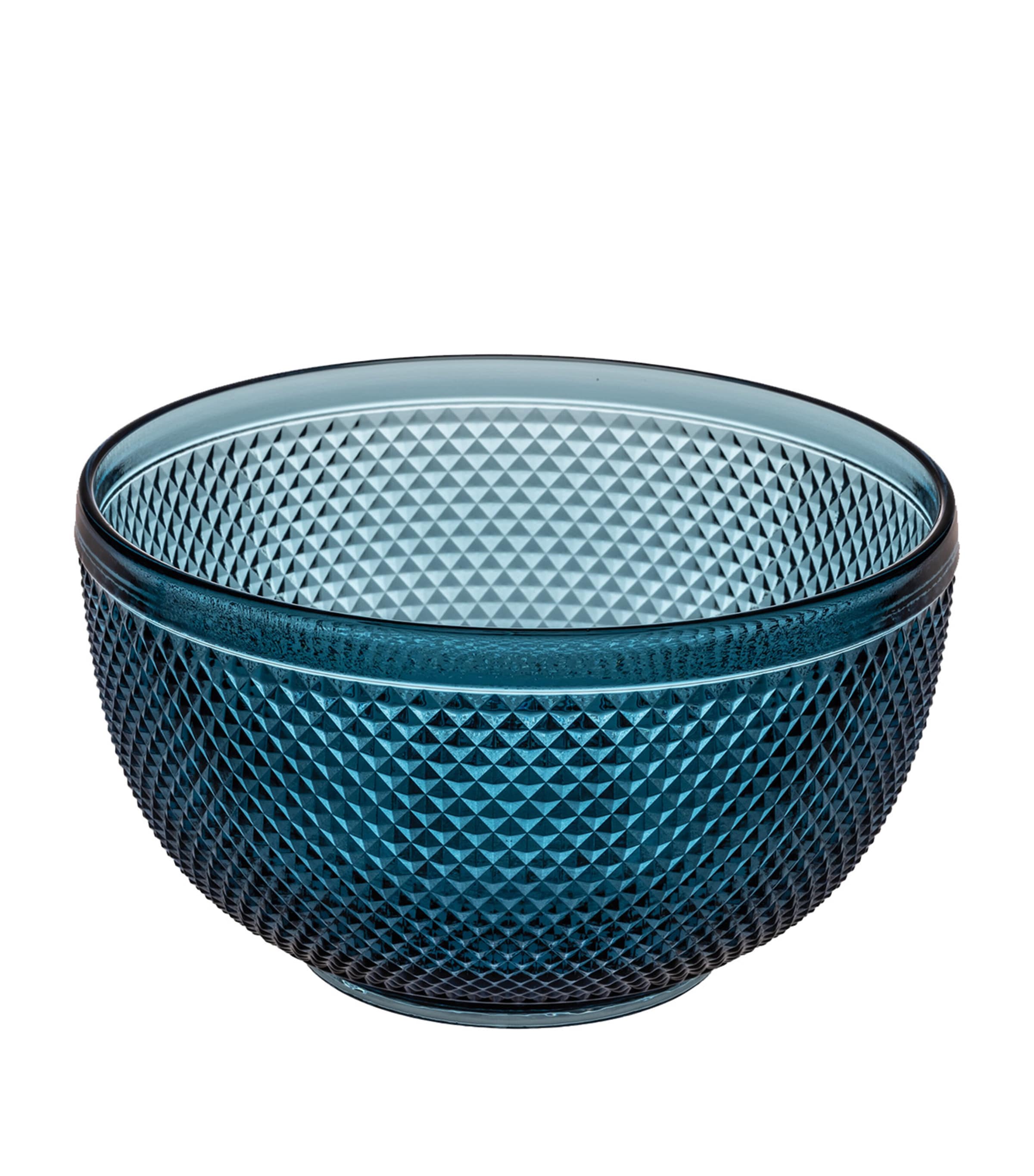 Vista Alegre Bicos Salad Bowl In Blue