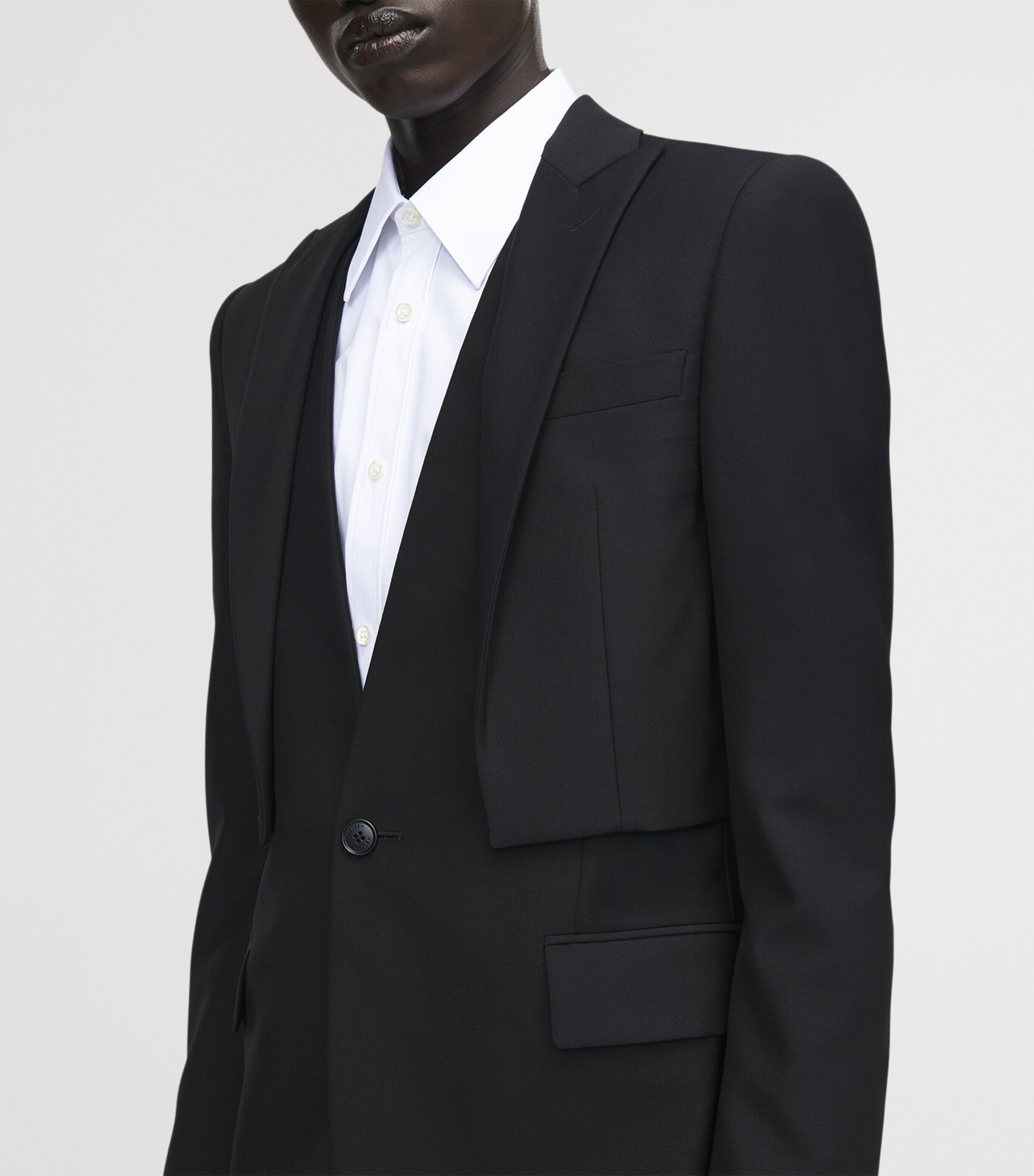 Wool Trompe-L'œil Blazer 1000 Image 6