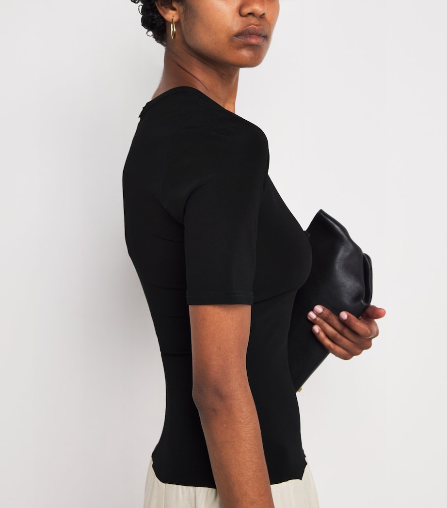 Tee Duo Maxi Dress CREMA / BLACK Image 4