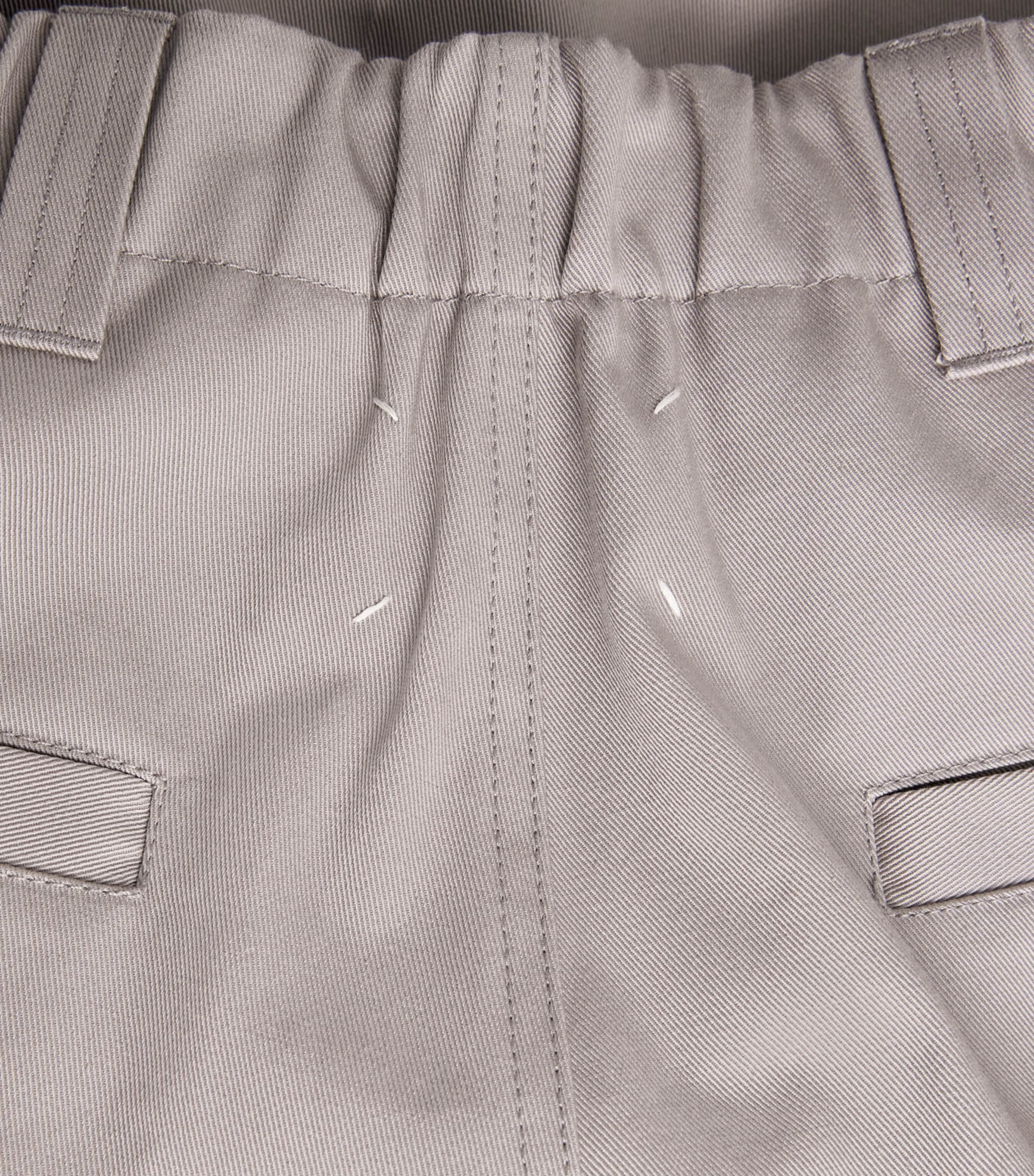 Cotton Gabardine Pleated Trousers 816 Image 5