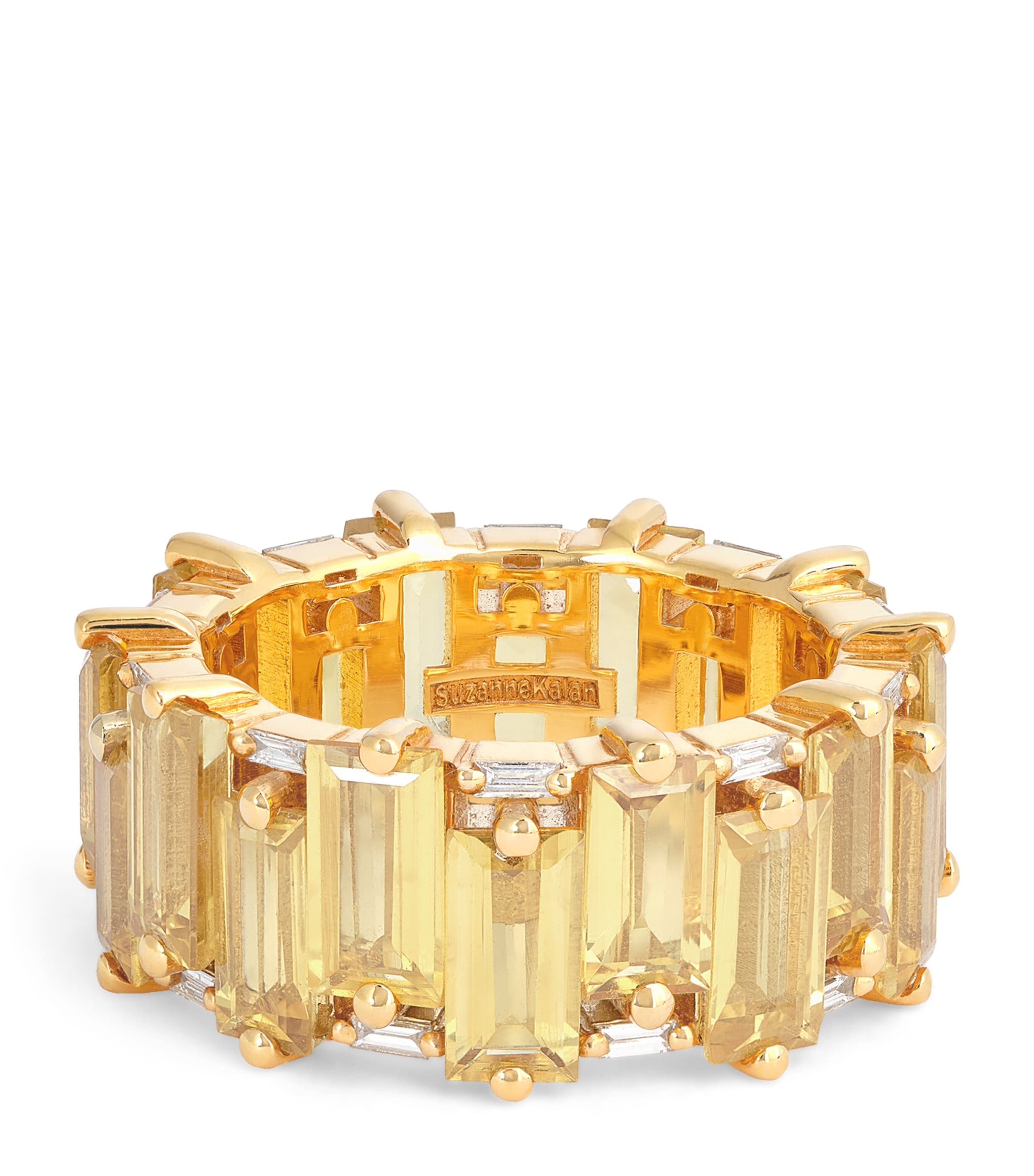 Suzanne Kalan Yellow Gold, Diamond And Sapphire One Of A Kind Ring In Gold