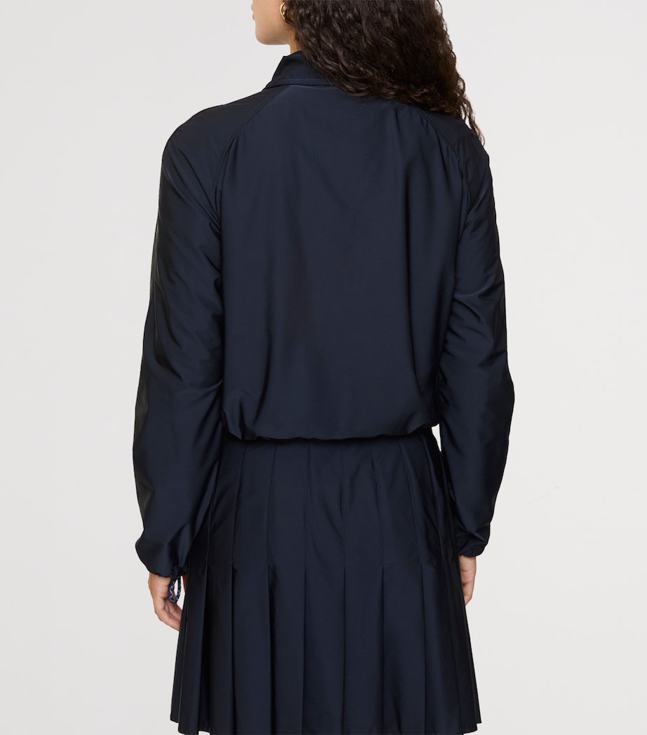 Cropped Harrington Jacket SILHOUETTE BLUE Image 3