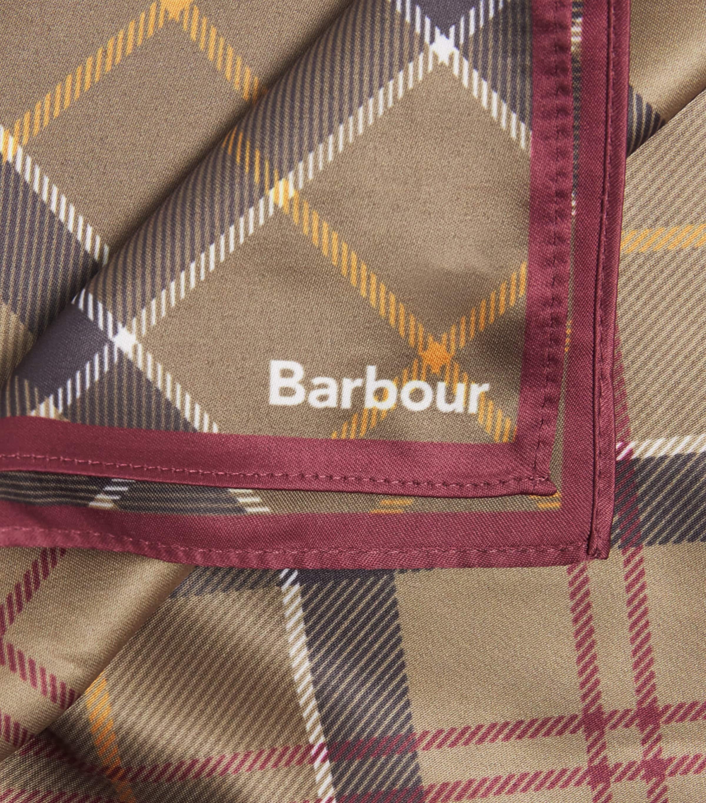 Barbour Kinsale Tartan Scarf Muted Tartan Image 2