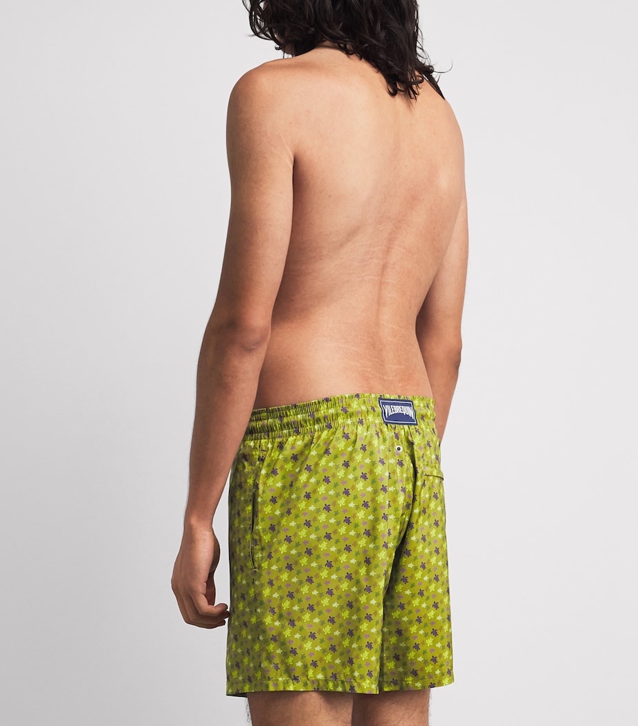 Vilebrequin Mens Micro Ronde des Tortues Swim Shorts Absinthe Image 4