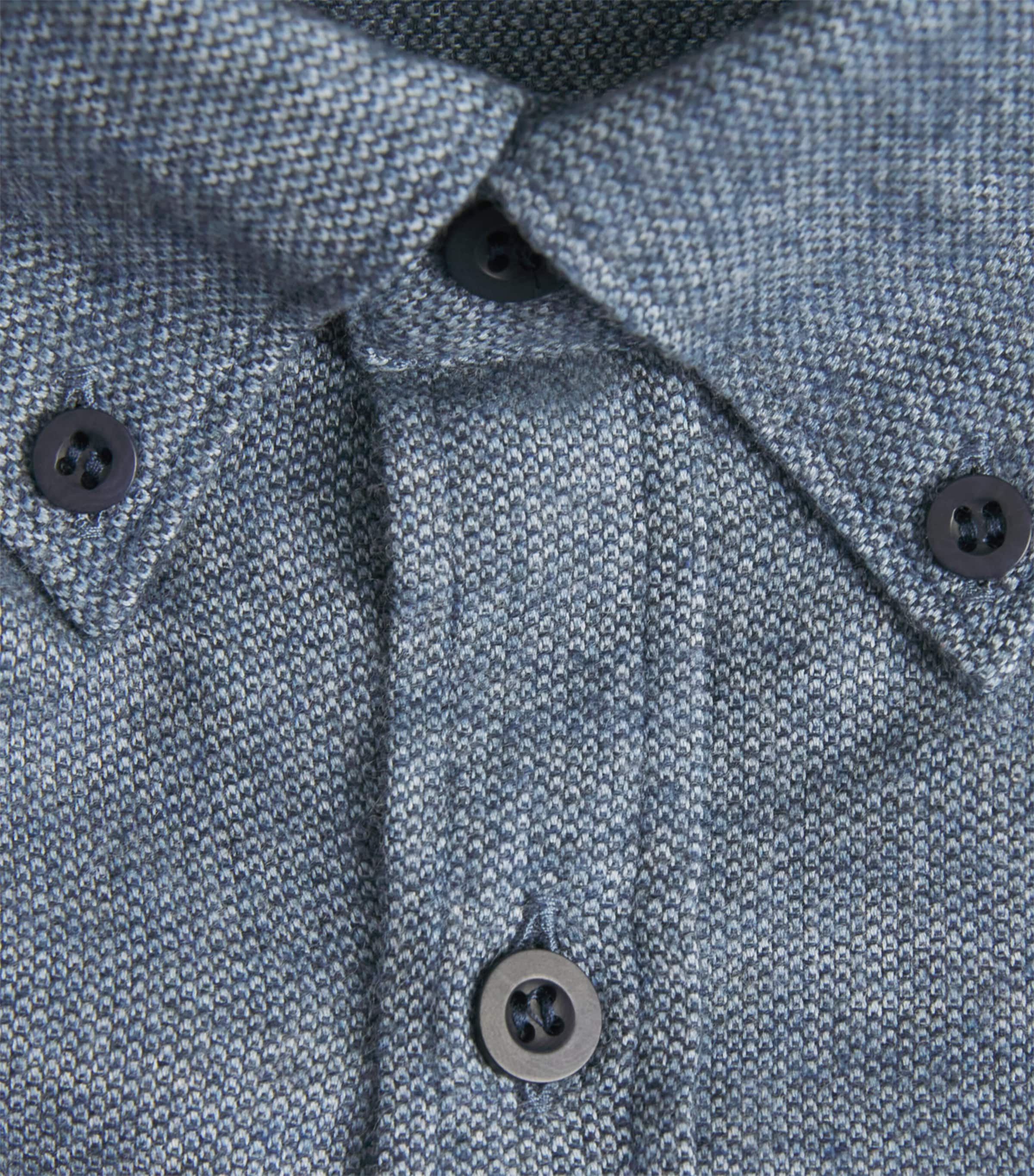 Brushed Cotton Shirt LIGHT BLUE MEL26 Image 5