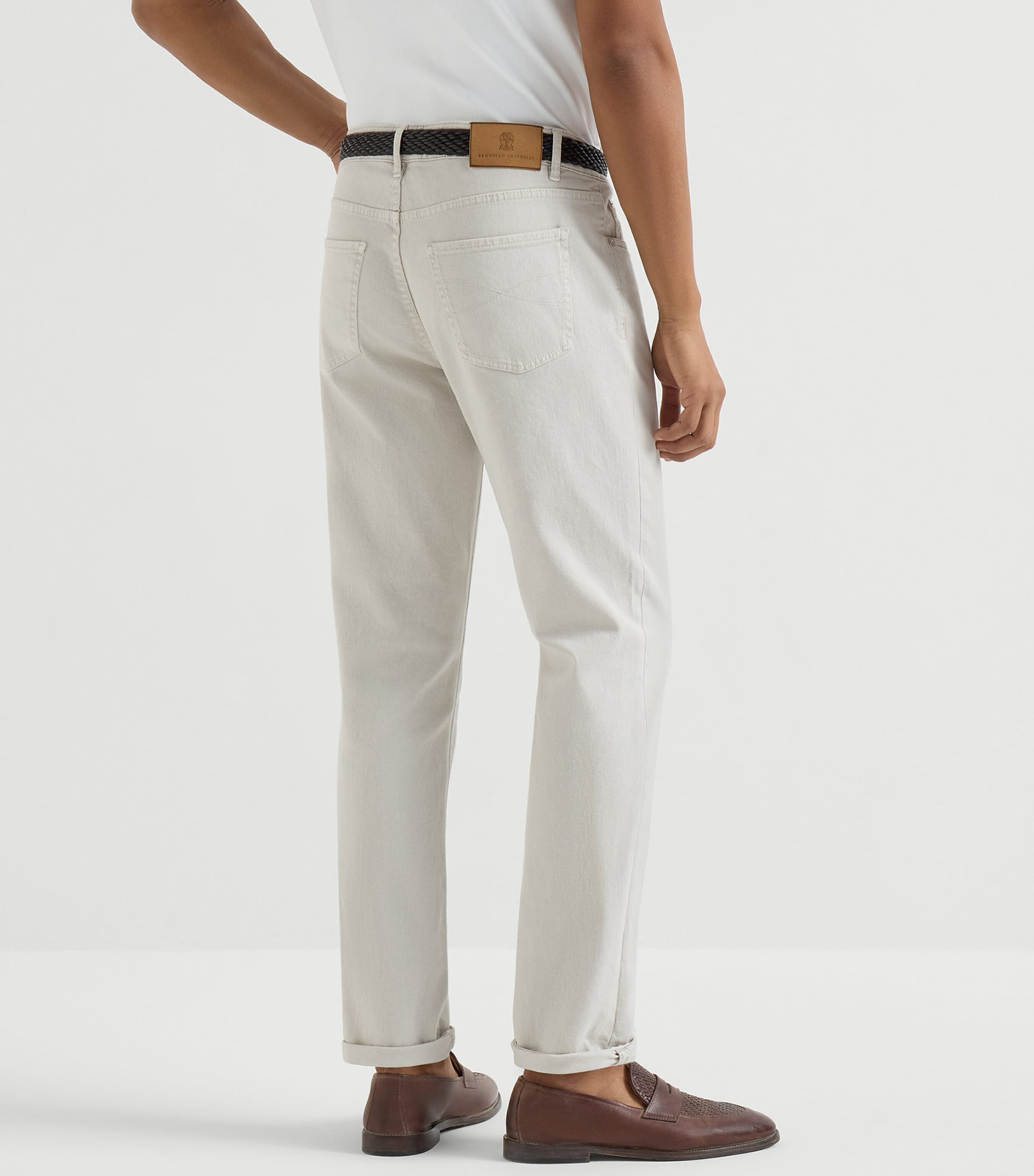 Brunello Cucinelli Mens Slim Jeans Image 5