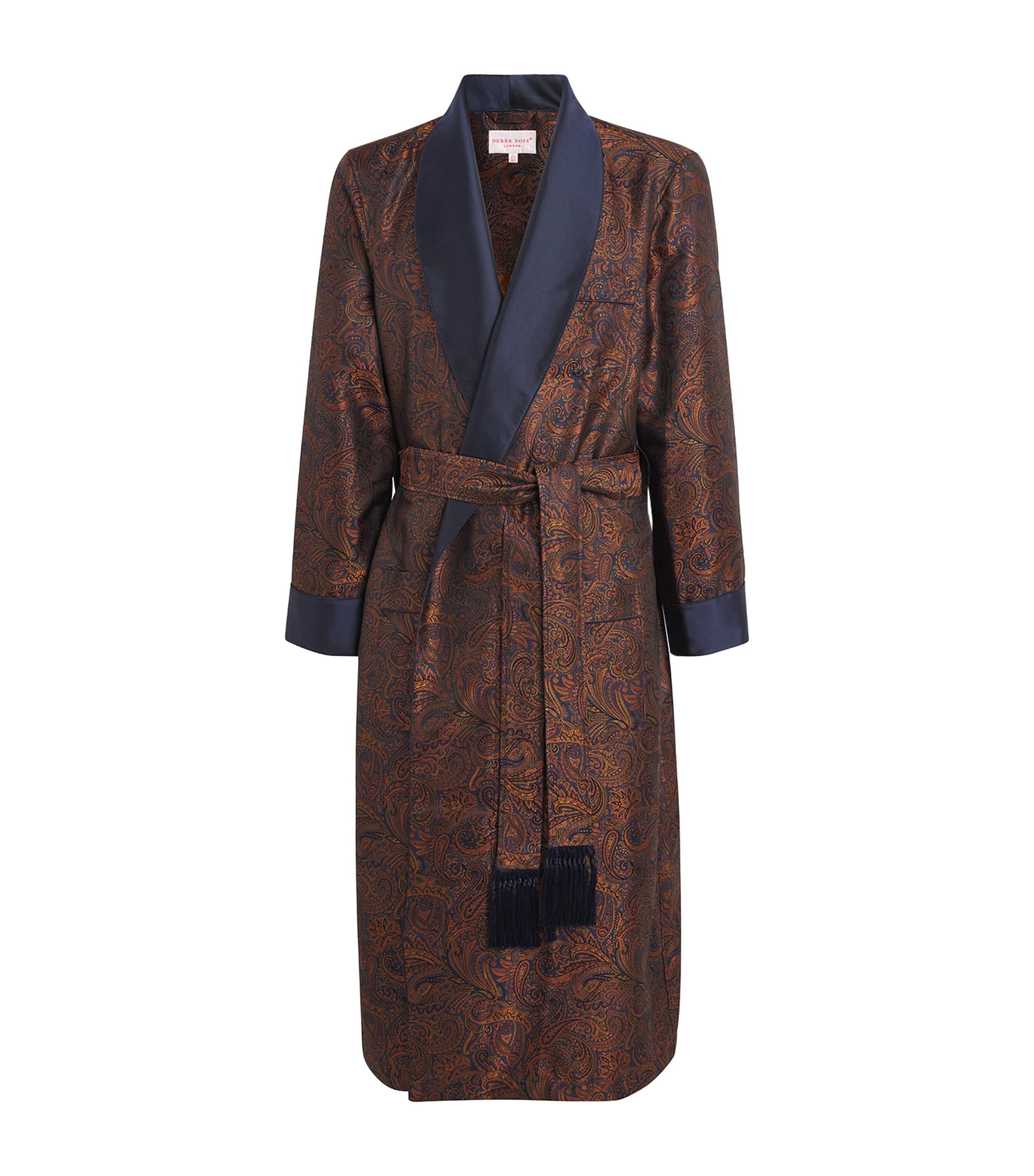 Silk Jacquard Veronia Robe 073NAV Image 1