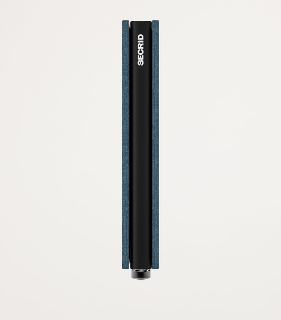 Suede Basco Slimwallet NAVY Image 4