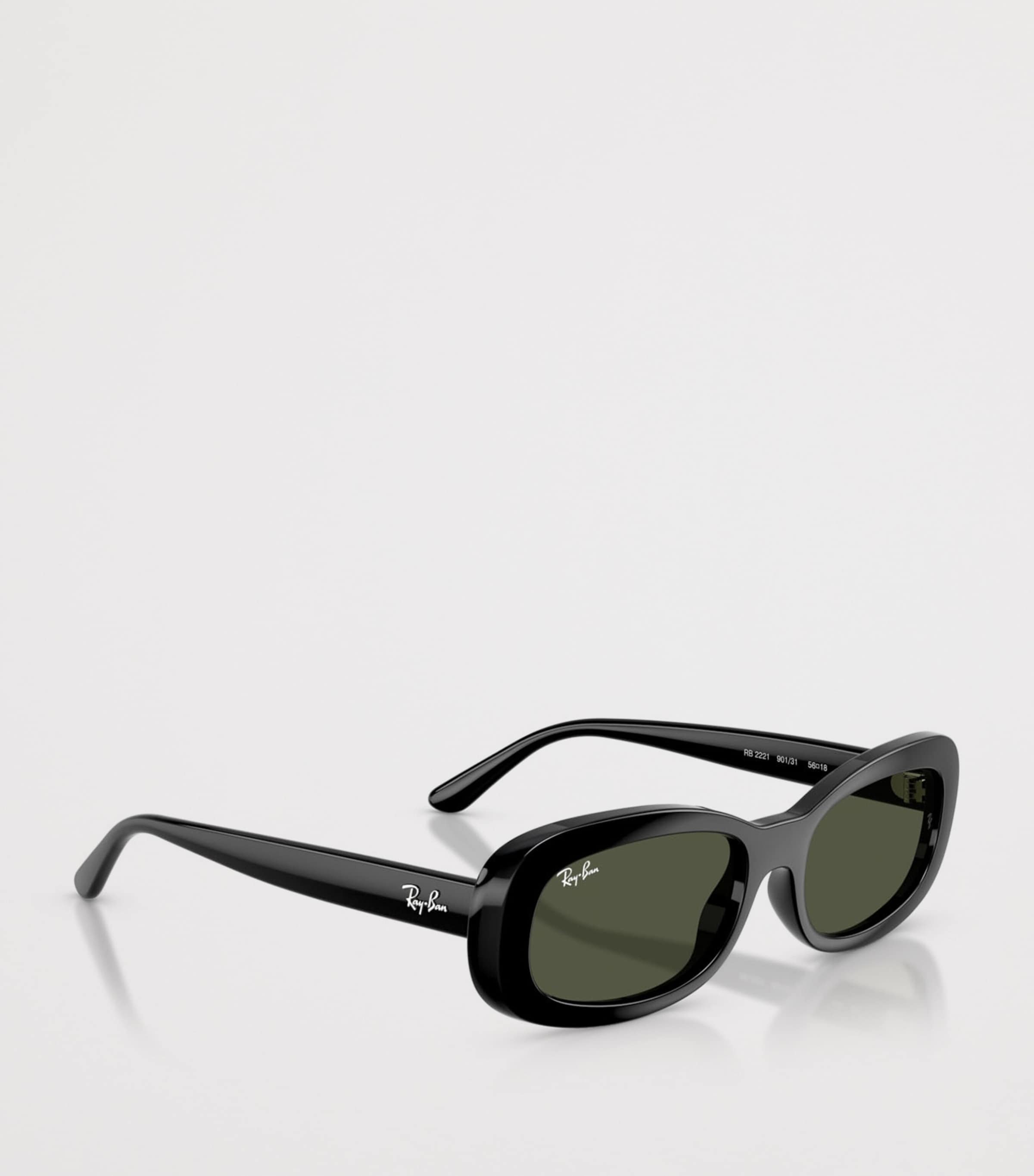 Ray-Ban RB2221 Ritual Oval Sunglasses Black Image 6
