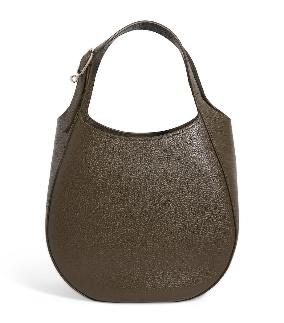 Small Leather Le Foulonné Top-Handle Bag M17 CAPER Image 1