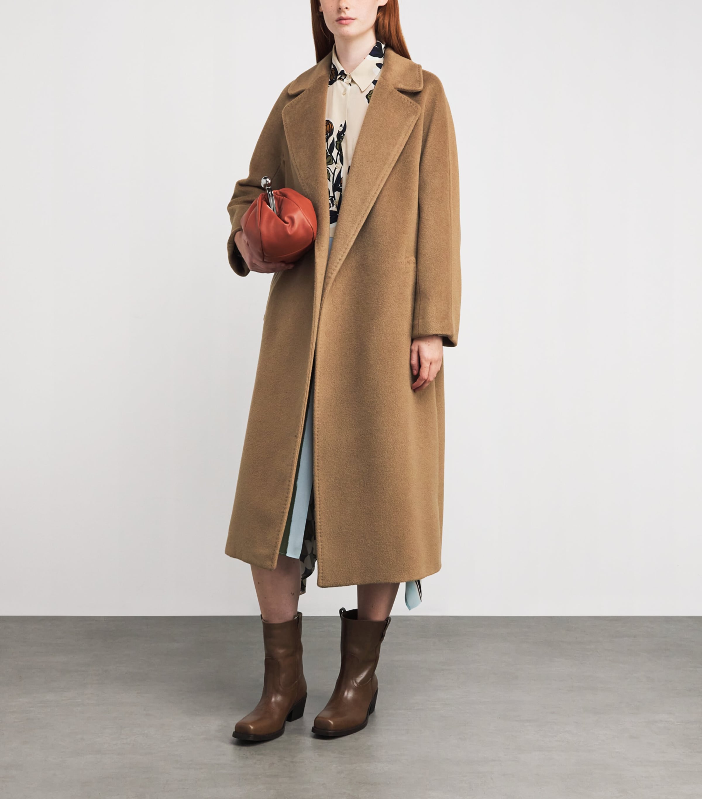 Belted Coat CAMEL Image 2